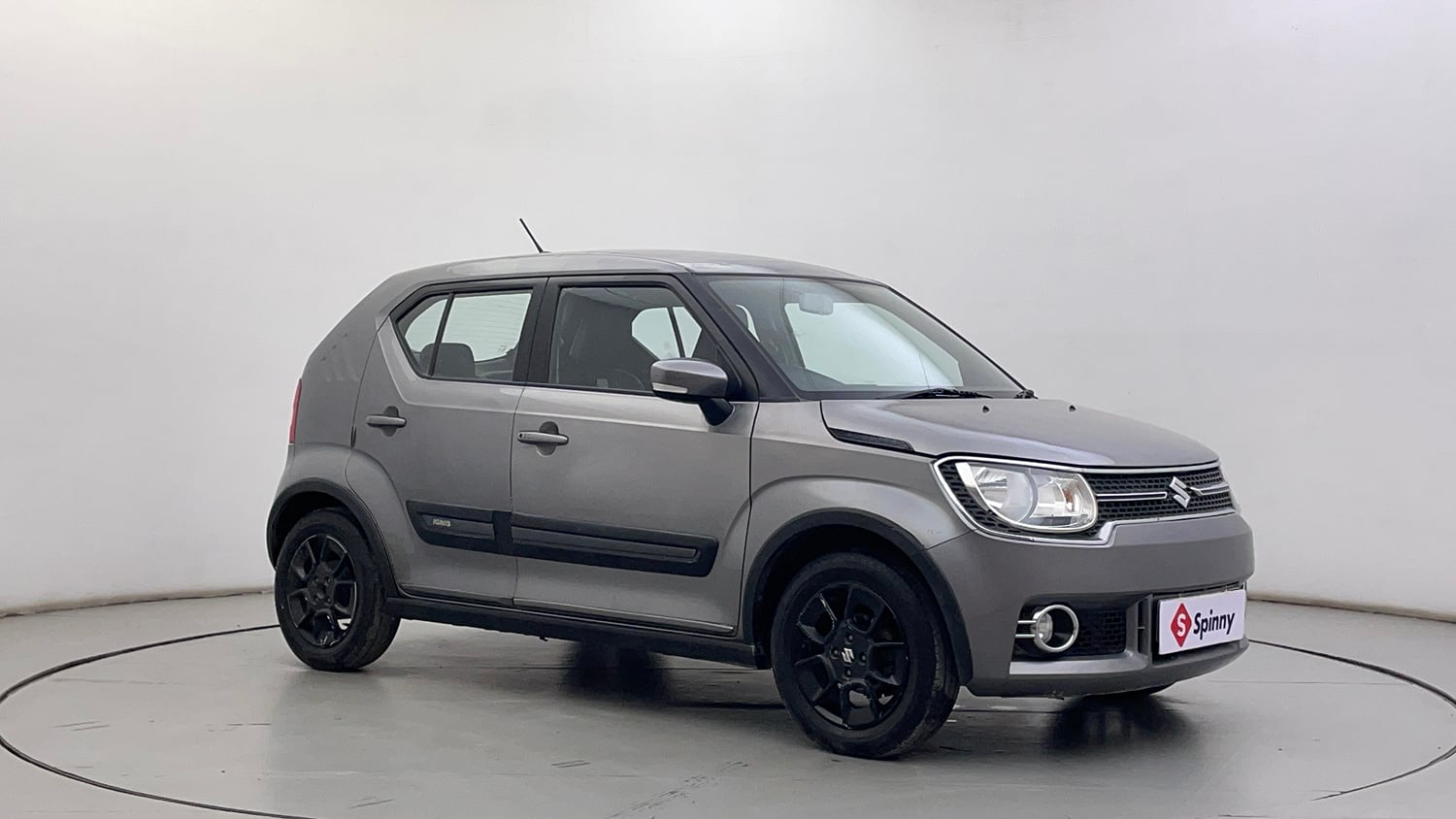 Used 2017 Maruti Suzuki Ignis Zeta 1.2 MT Petrol Manual exterior RIGHT FRONT CORNER VIEW
