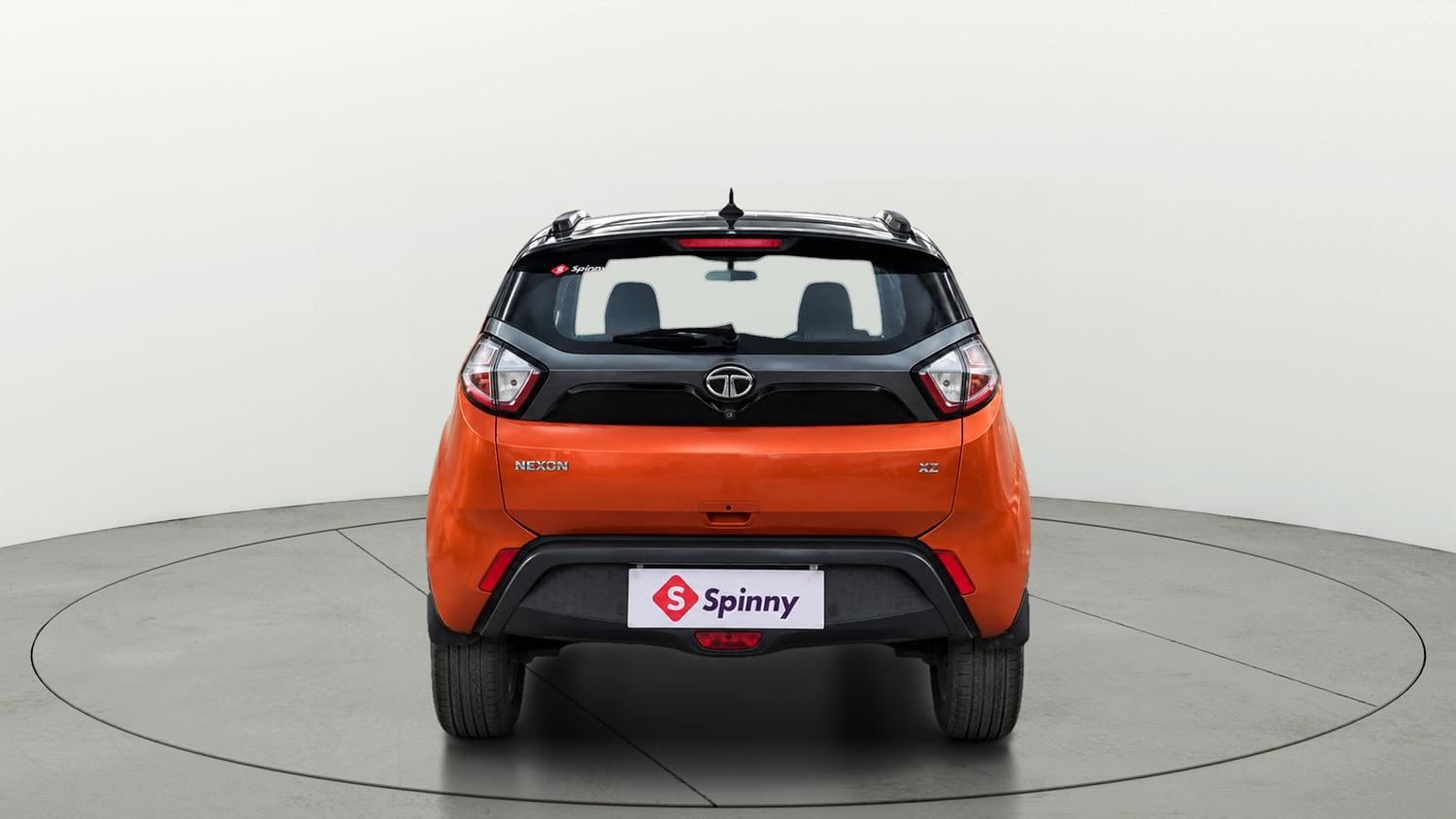 Used 2018 Tata Nexon XZ Plus Diesel Dual Tone Diesel Manual exterior BACK VIEW