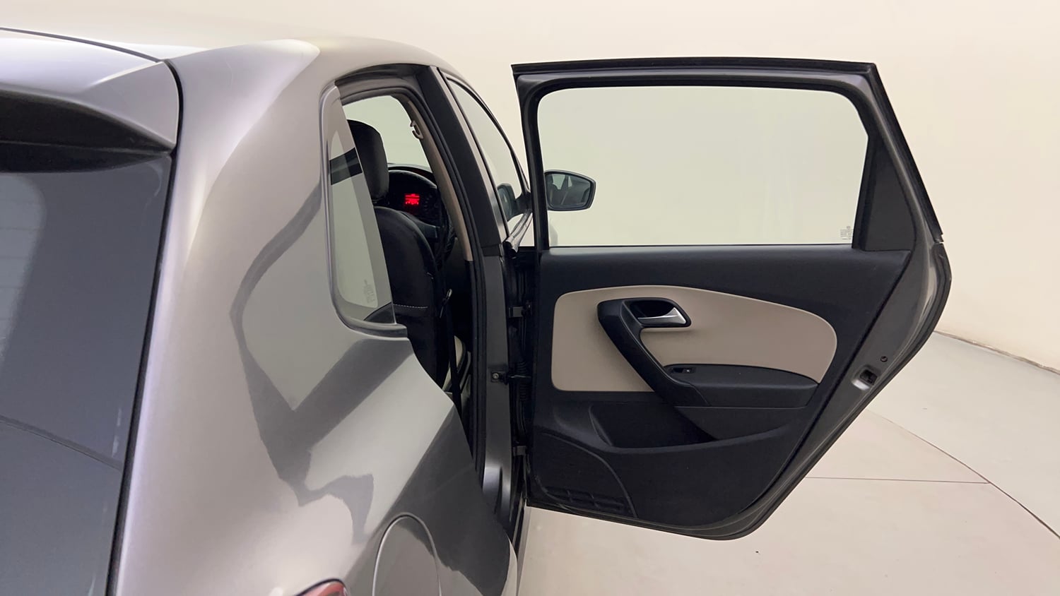 Used 2013 Volkswagen Polo Comfortline 1.2L (P) Petrol Manual interior RIGHT REAR DOOR OPEN VIEW