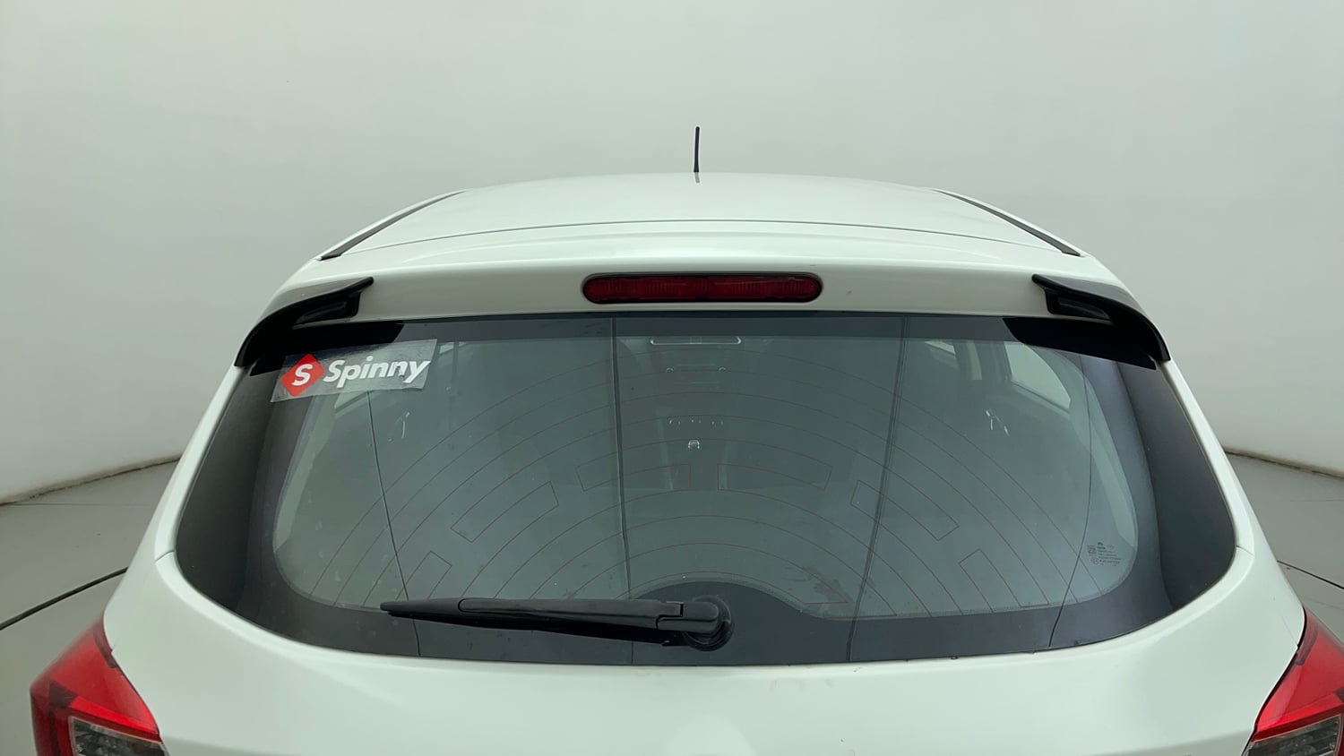 Used 2018 Tata Tiago Revotron XZ Petrol Manual exterior BACK WINDSHIELD VIEW