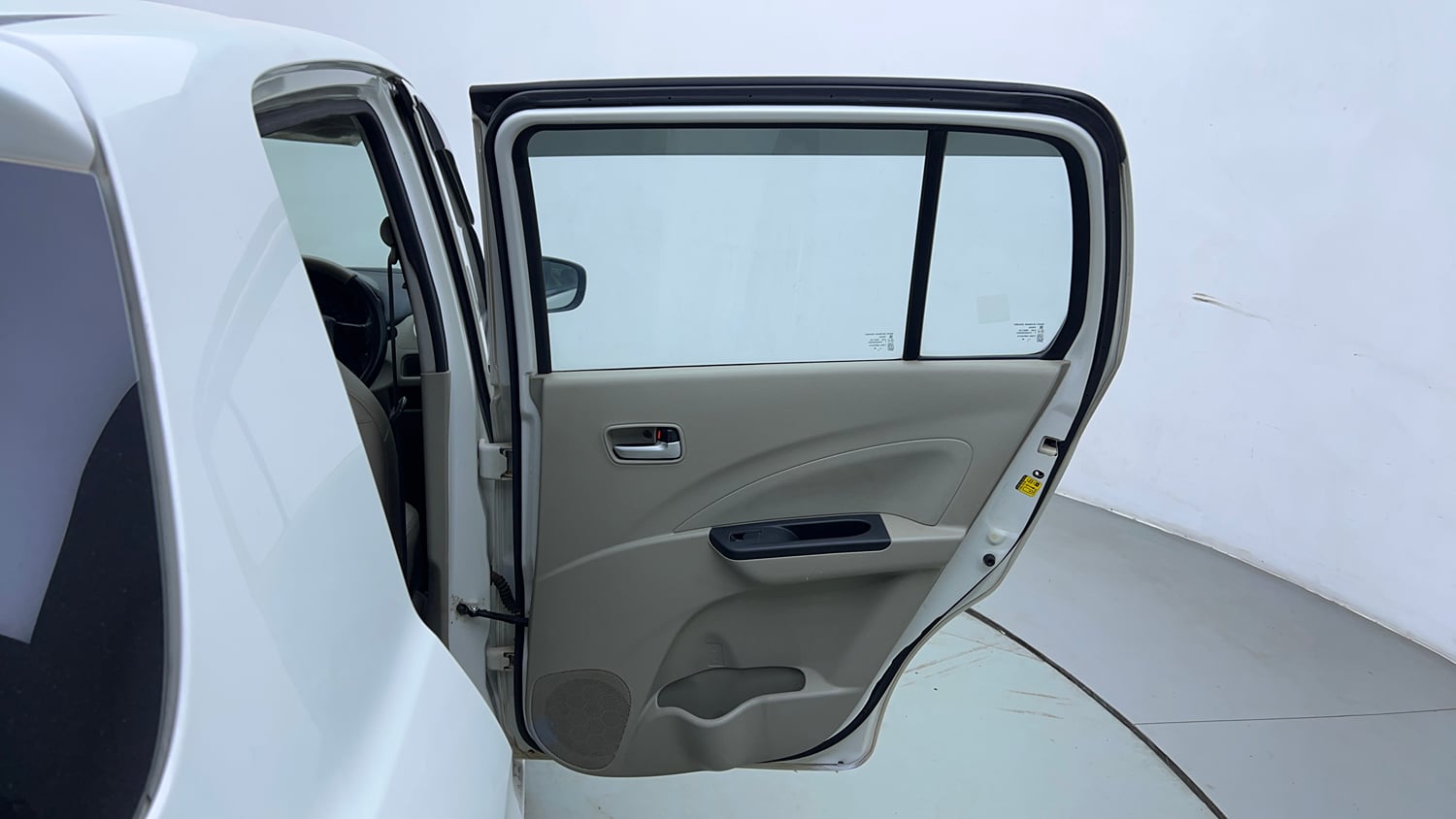 Used 2014 Maruti Suzuki Celerio VXi Petrol Manual interior RIGHT REAR DOOR OPEN VIEW