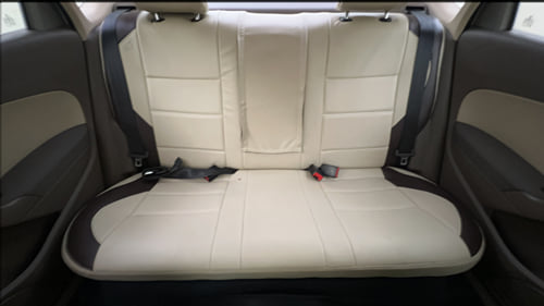 Used 2016 Skoda Rapid 1.6 MPI Ambition Petrol Manual interior REAR SEAT CONDITION VIEW