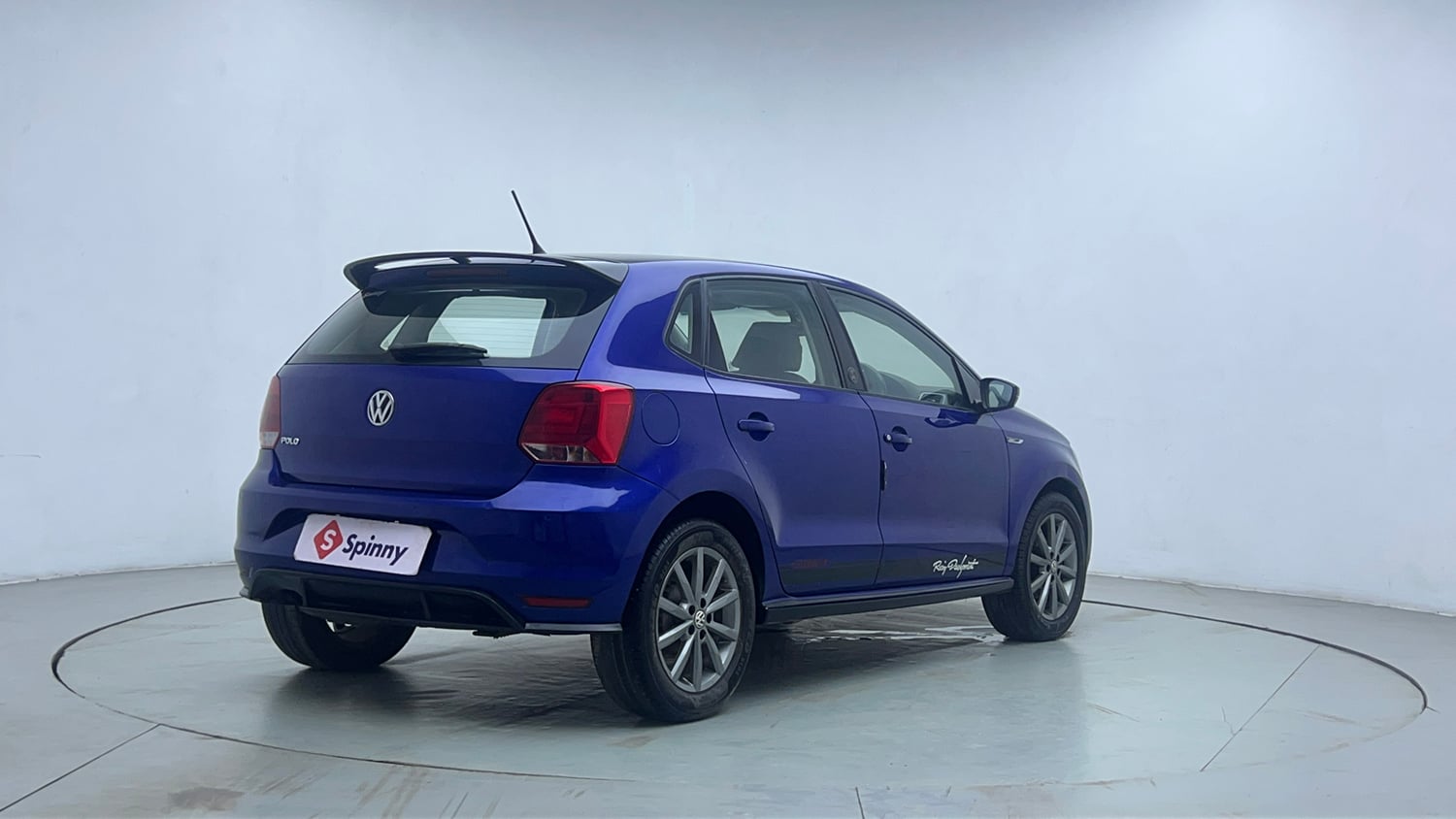 Used 2019 Volkswagen Polo Highline Plus 1.0 (P) 16 Alloy Petrol Manual exterior RIGHT REAR CORNER VIEW