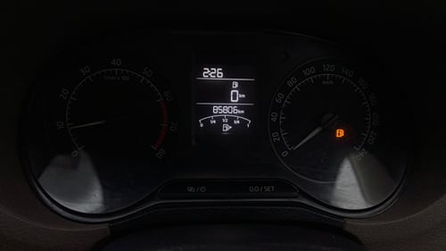 Used 2016 Skoda Rapid 1.6 MPI Ambition Petrol Manual interior CLUSTERMETER VIEW
