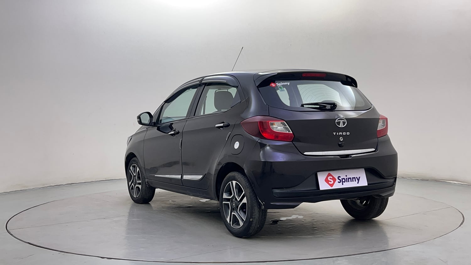 Used 2023 Tata Tiago XZA Plus Petrol Automatic exterior LEFT REAR CORNER VIEW