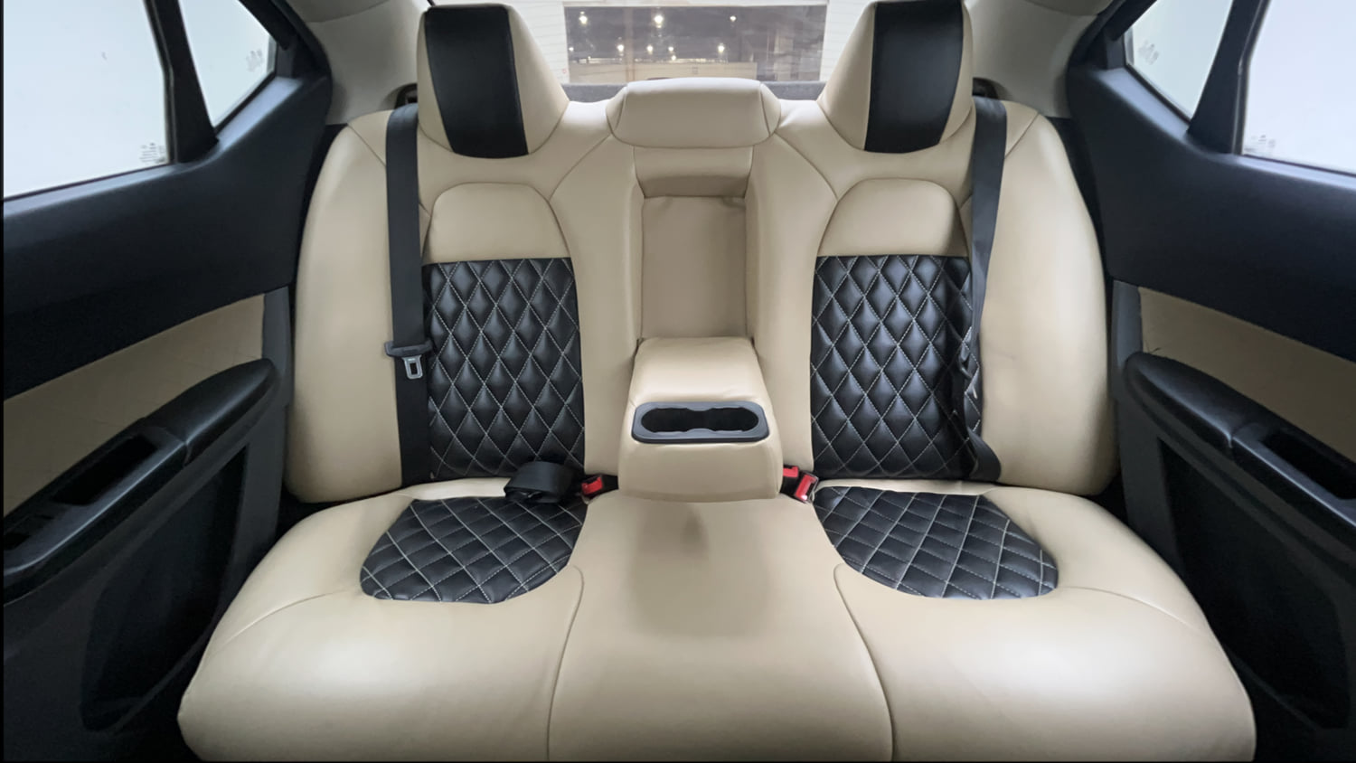 Used 2019 Tata Tigor Revotron XZA Petrol Automatic interior REAR SEAT CONDITION VIEW