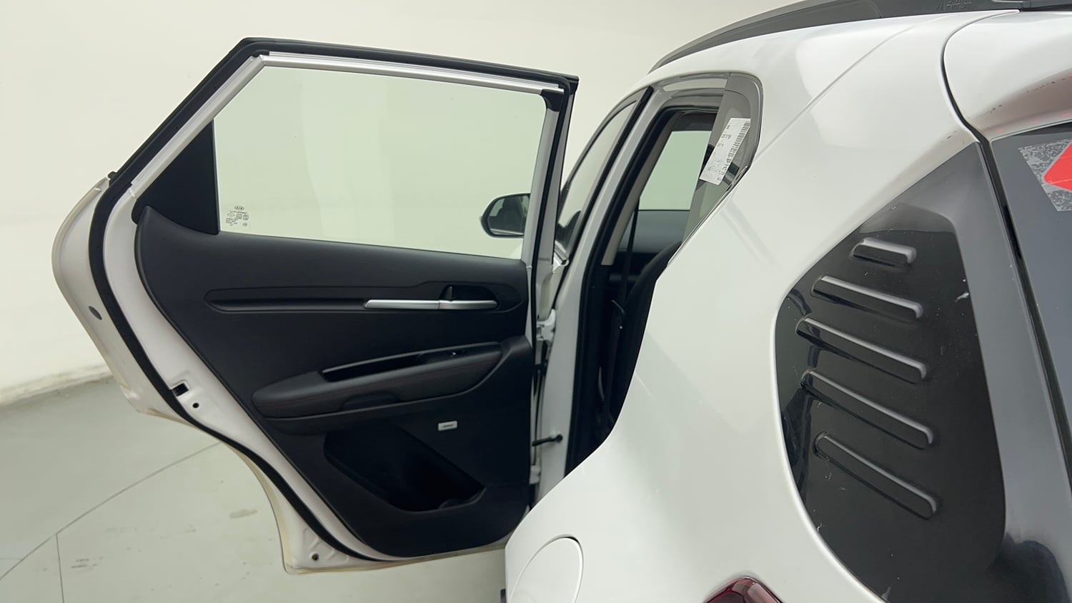 Used 2021 Kia Sonet GTX Plus 1.0 DCT Petrol Automatic interior LEFT REAR DOOR OPEN VIEW