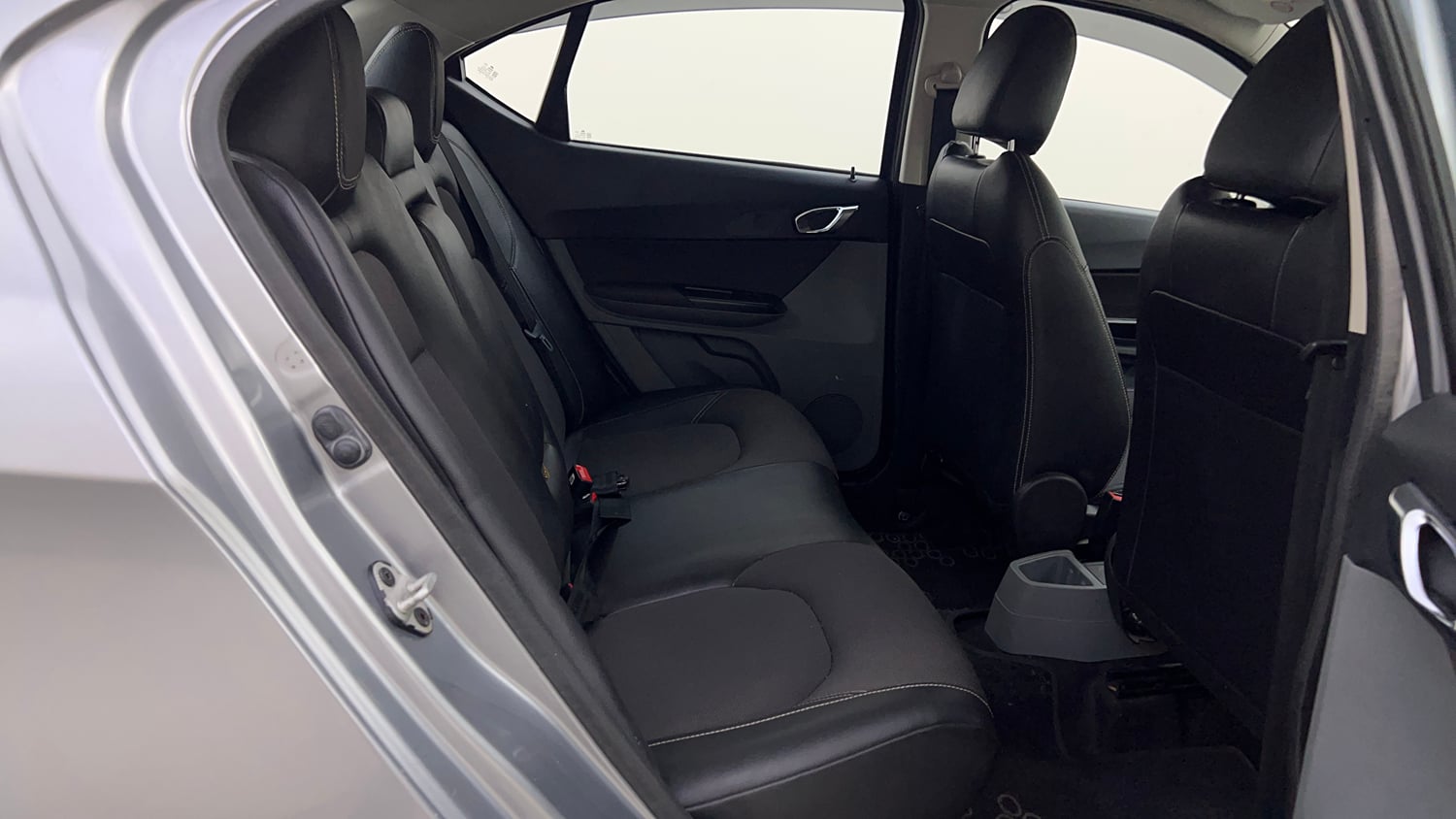 Used 2019 Tata Tigor Revotron XZ+ Petrol Manual interior RIGHT SIDE REAR DOOR CABIN VIEW