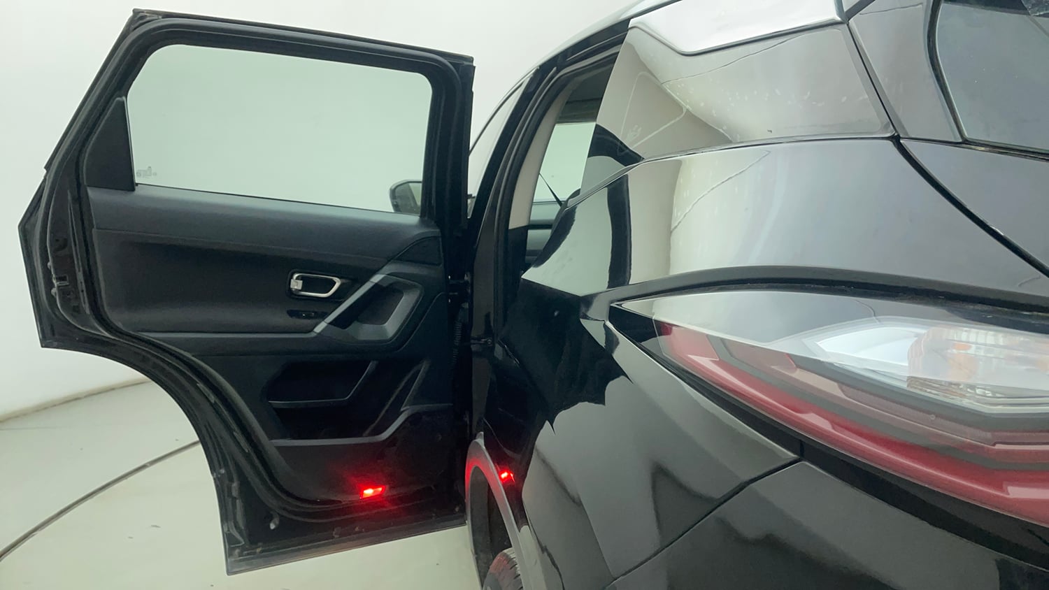 Used 2021 Tata Harrier XT Plus Dark Edition Diesel Manual interior LEFT REAR DOOR OPEN VIEW