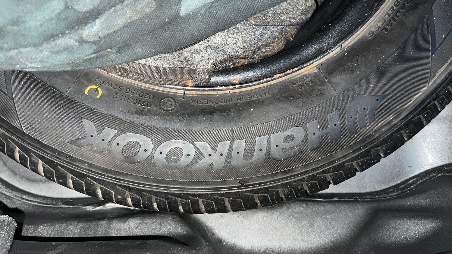 Used 2019 Hyundai Santro Sportz CNG Cng Manual tyres SPARE TYRE VIEW
