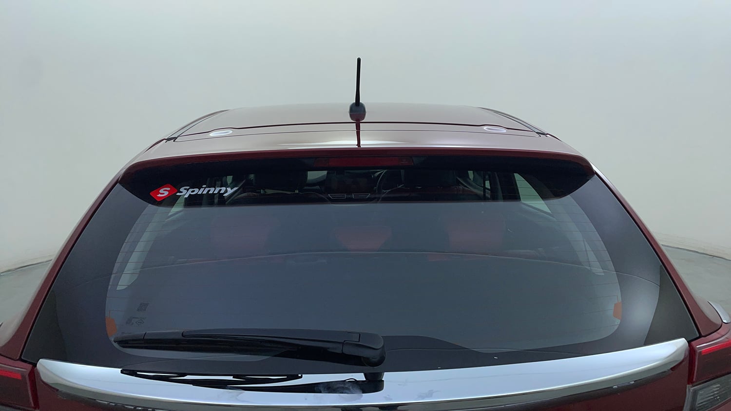 Used 2025 Toyota Glanza V AMT Petrol Automatic exterior BACK WINDSHIELD VIEW