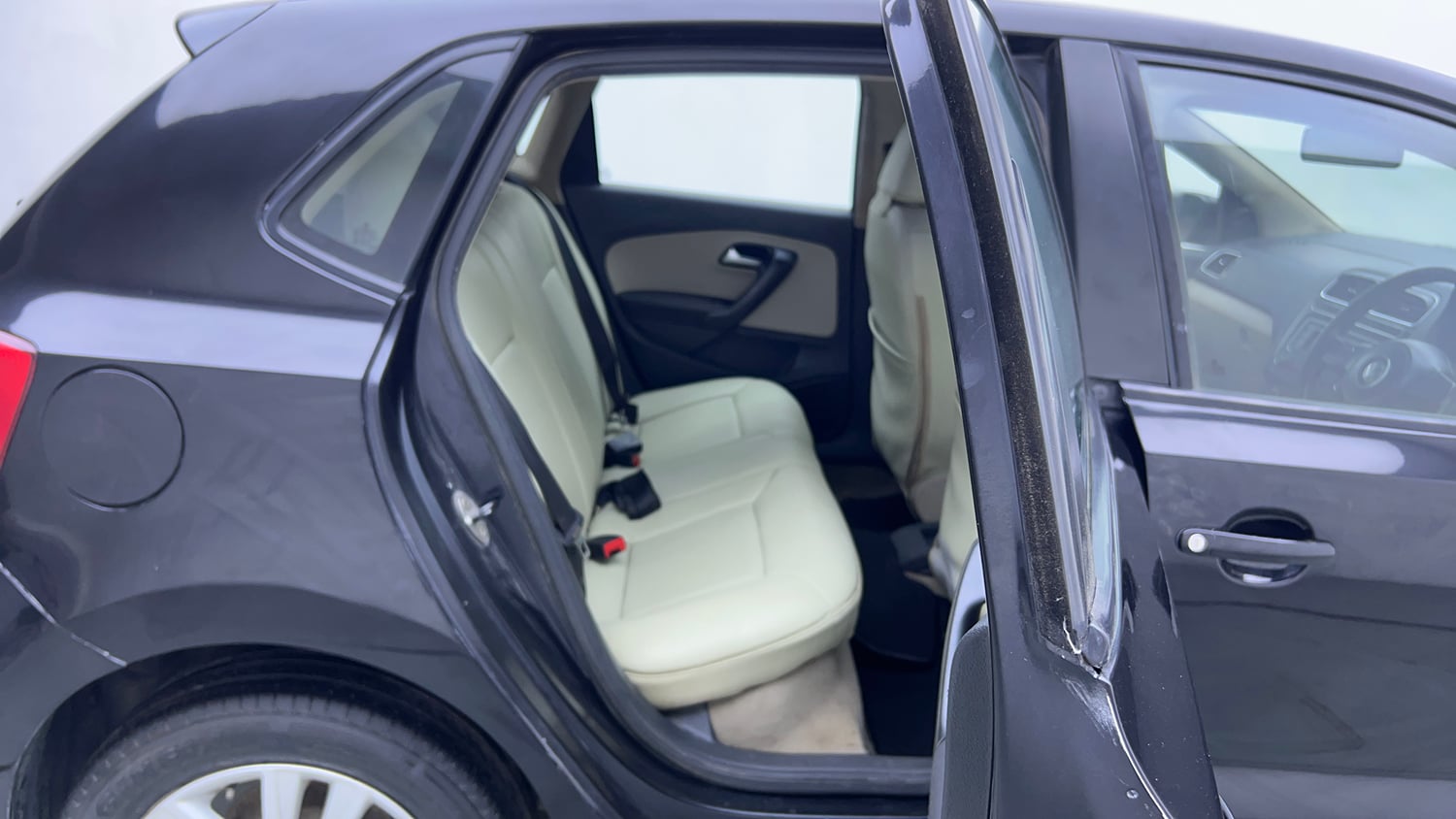 Used 2013 Volkswagen Polo Highline1.2L (P) Petrol Manual interior RIGHT SIDE REAR DOOR CABIN VIEW