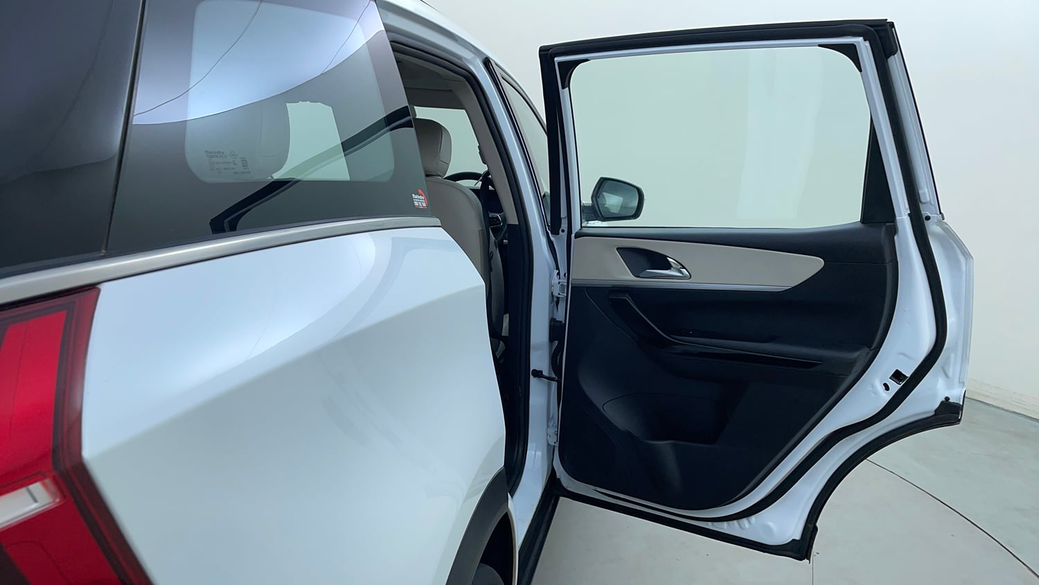 Used 2025 Mahindra XUV700 AX7 Petrol MT 7 STR Petrol Manual interior RIGHT REAR DOOR OPEN VIEW