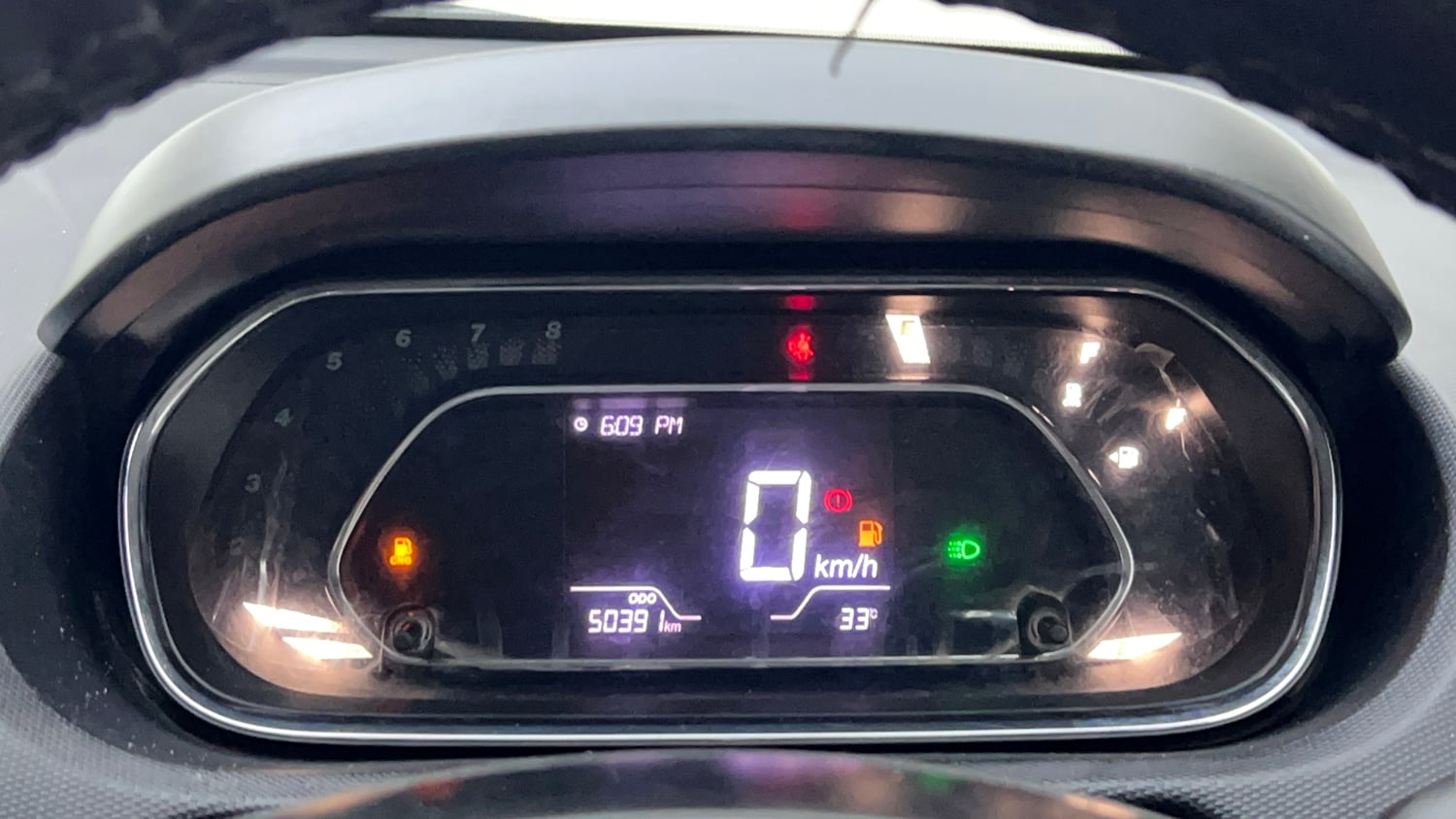 Used 2024 Tata Tigor XZ Plus CNG Cng Manual interior CLUSTERMETER VIEW