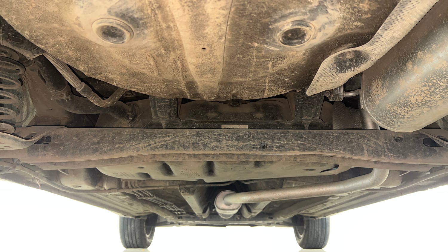 Used 2021 Kia Sonet GTX Plus 1.0 DCT Petrol Automatic extra REAR UNDERBODY VIEW (TAKEN FROM REAR)