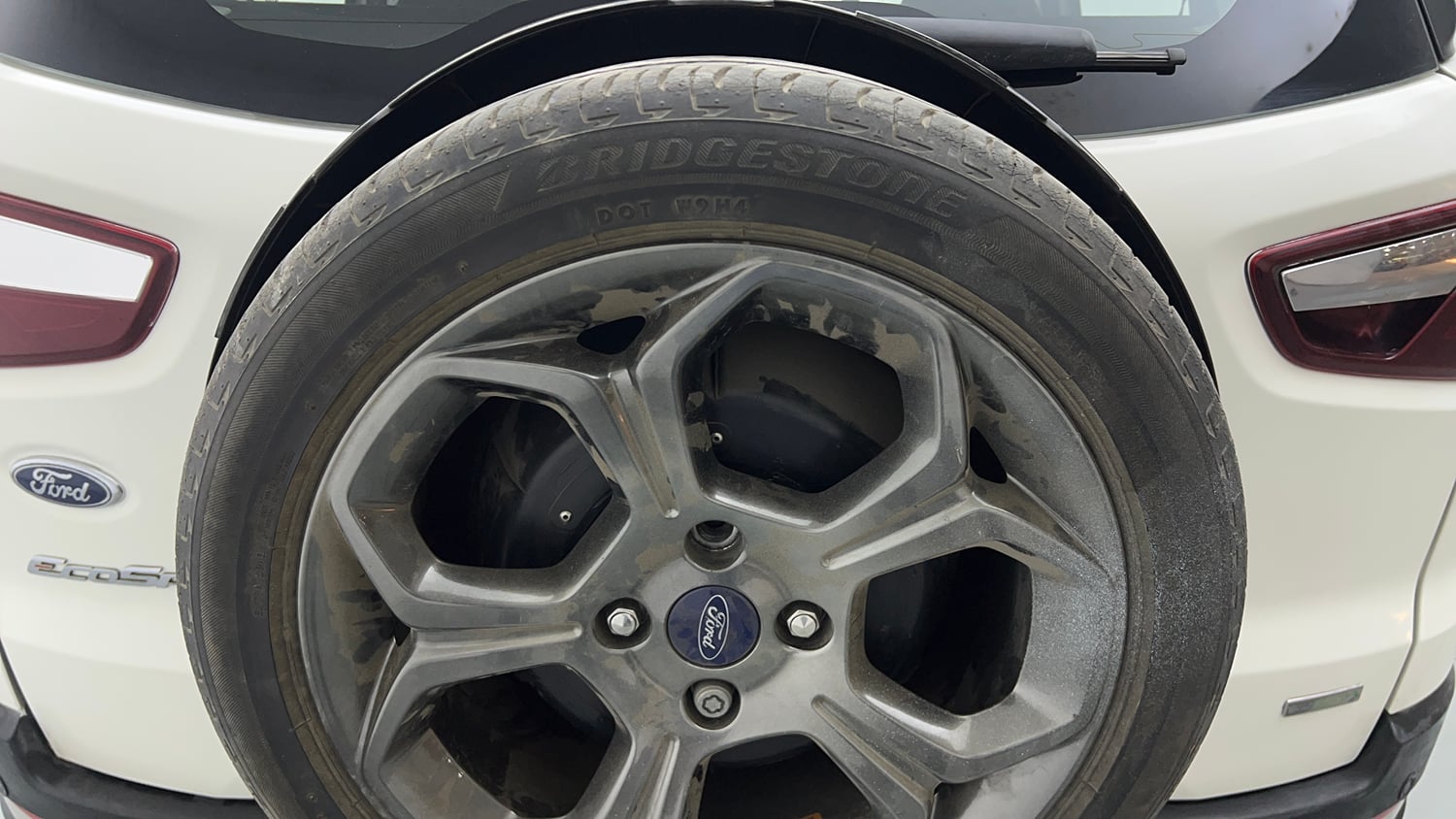 Used 2018 Ford EcoSport Titanium + 1.5L Ti-VCT Petrol Manual tyres SPARE TYRE VIEW