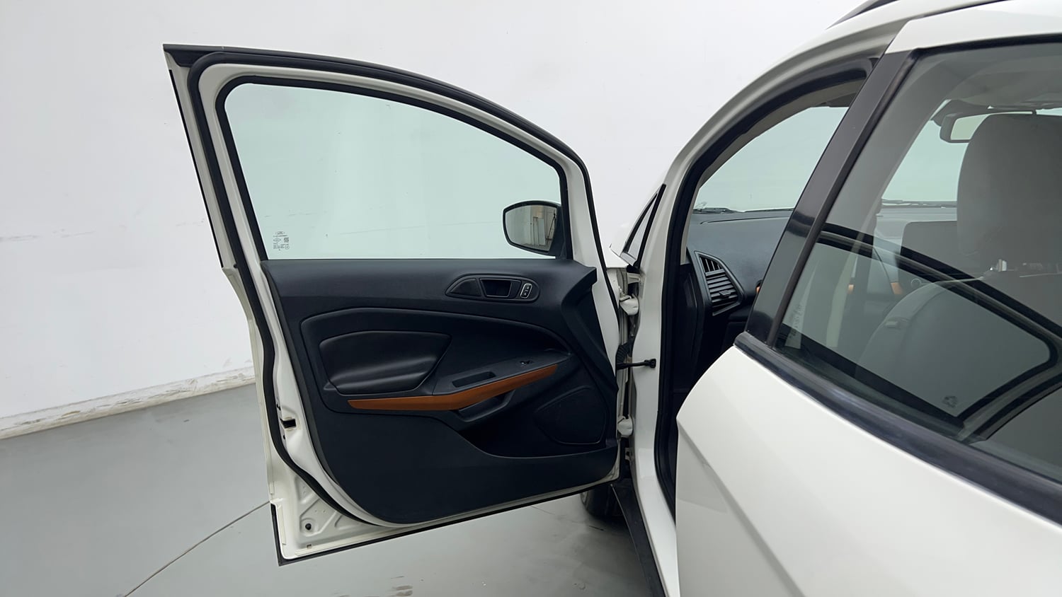 Used 2018 Ford EcoSport Titanium + 1.5L Ti-VCT Petrol Manual interior LEFT FRONT DOOR OPEN VIEW