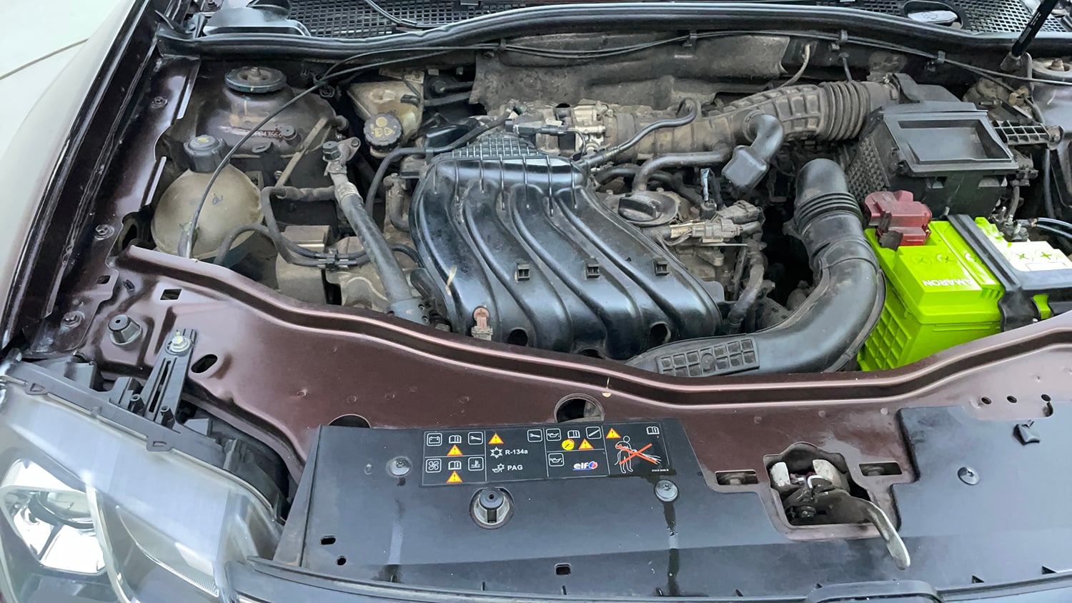 Used 2021 Renault Duster RXZ 1.5 Petrol MT Petrol Manual engine ENGINE RIGHT SIDE VIEW