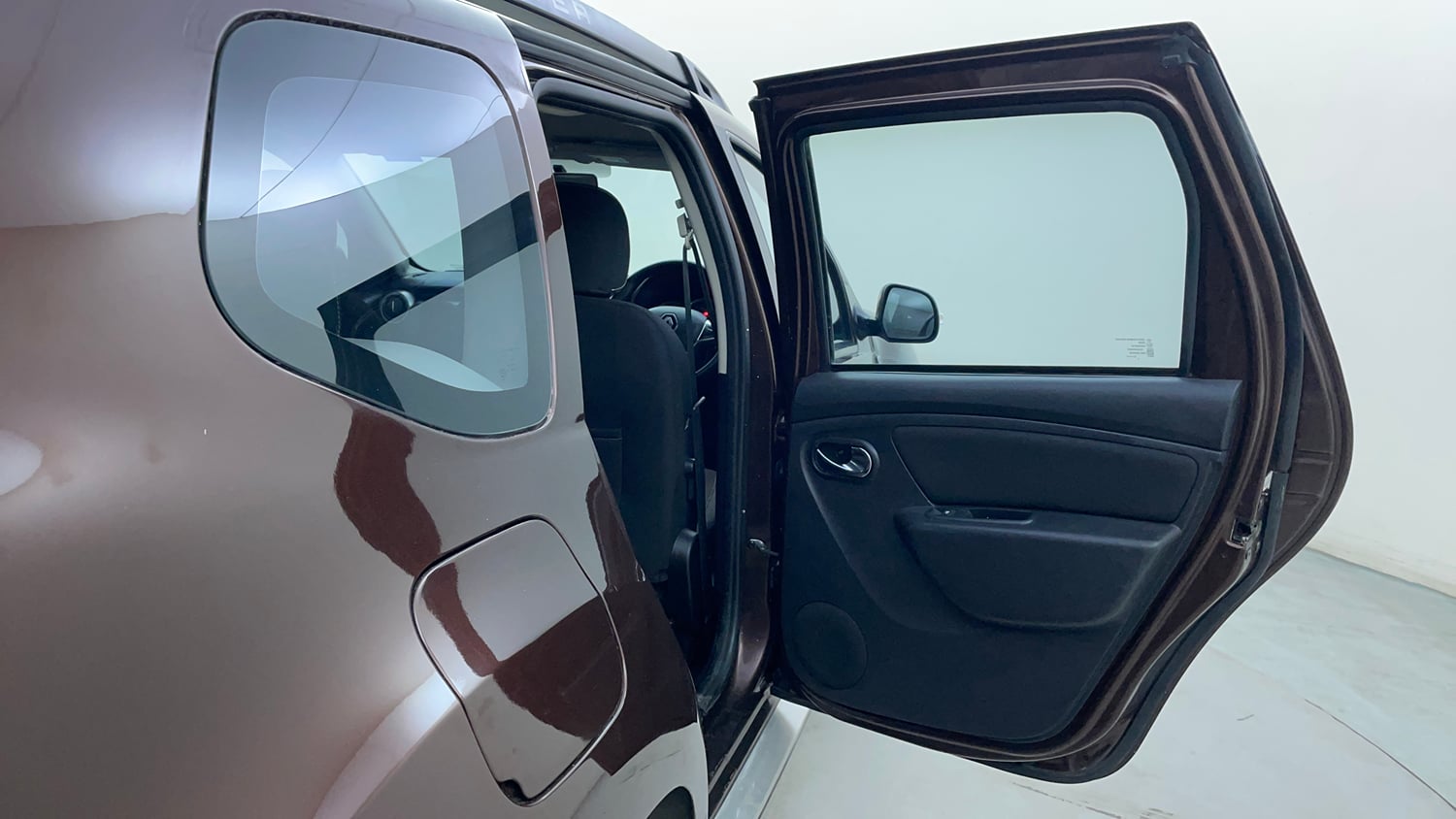 Used 2021 Renault Duster RXZ 1.5 Petrol MT Petrol Manual interior RIGHT REAR DOOR OPEN VIEW