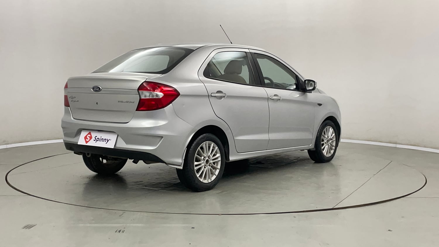 Used 2019 Ford Figo Aspire Titanium 1.2 Ti-VCT Petrol Manual exterior RIGHT REAR CORNER VIEW