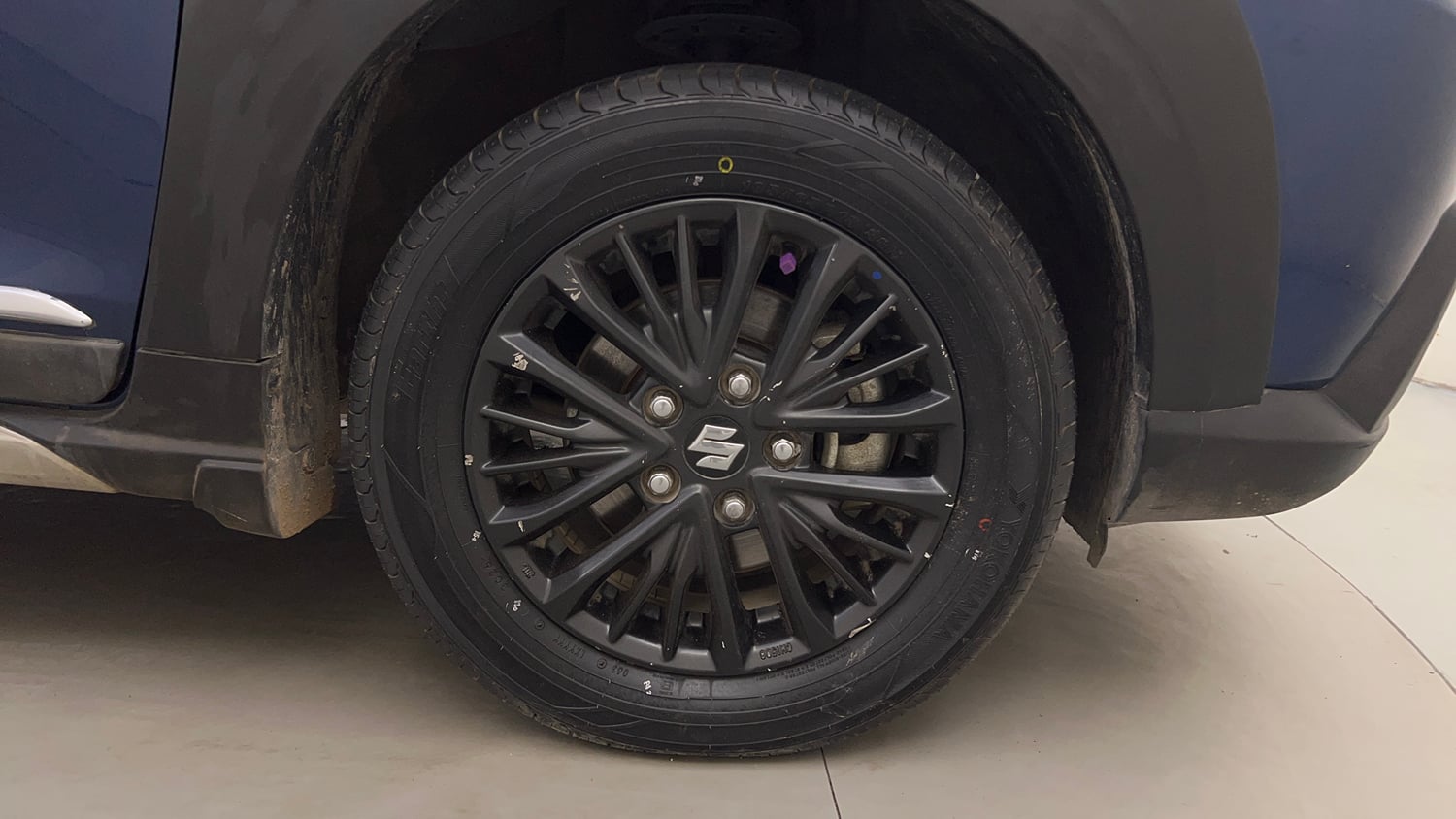 Used 2020 Maruti Suzuki XL6 Alpha AT Petrol Petrol Automatic tyres RIGHT FRONT TYRE RIM VIEW