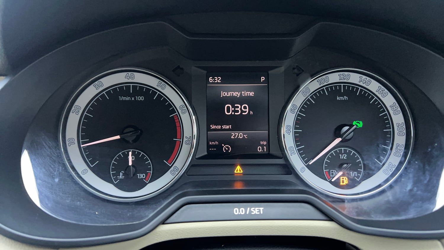 Used 2018 Skoda Octavia 1.8 TSI Style AT Petrol Automatic interior CLUSTERMETER VIEW