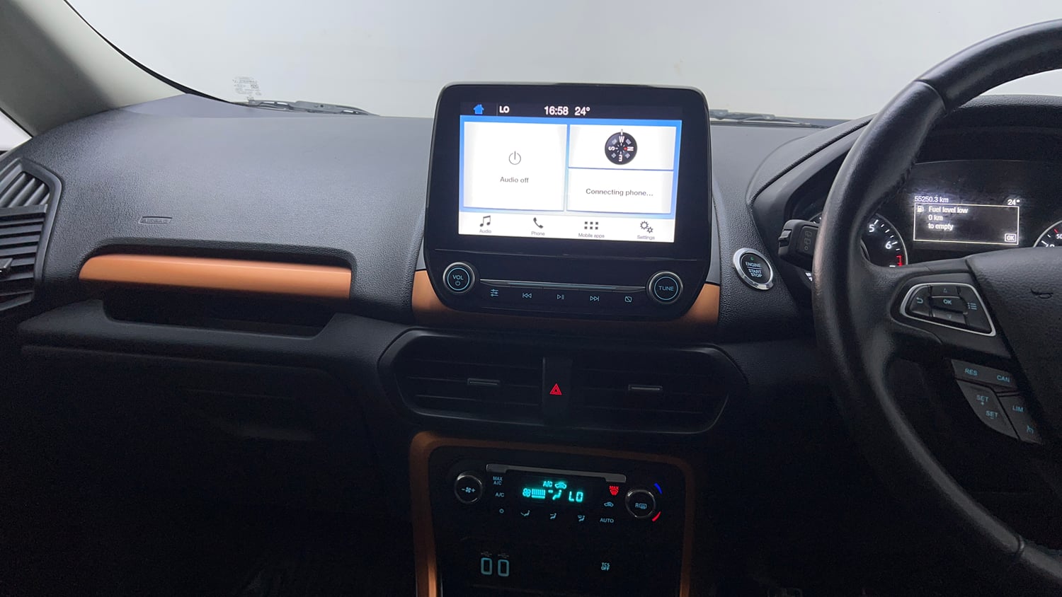 Used 2018 Ford EcoSport Titanium + 1.5L Ti-VCT Petrol Manual top_features Integrated (in-dash) music system