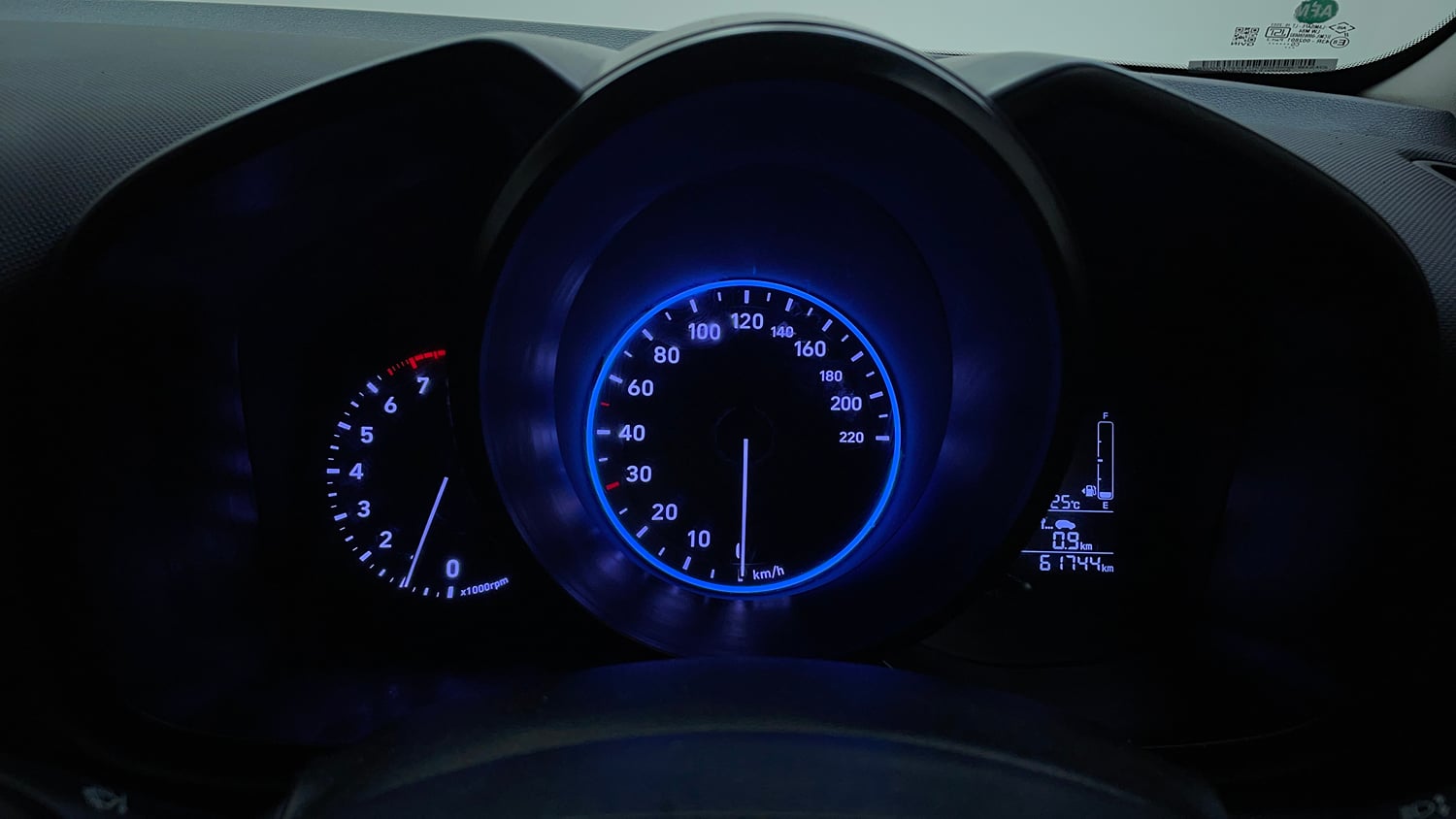 Used 2019 hyundai Venue SX 1.0 Turbo Petrol Petrol Manual interior CLUSTERMETER VIEW