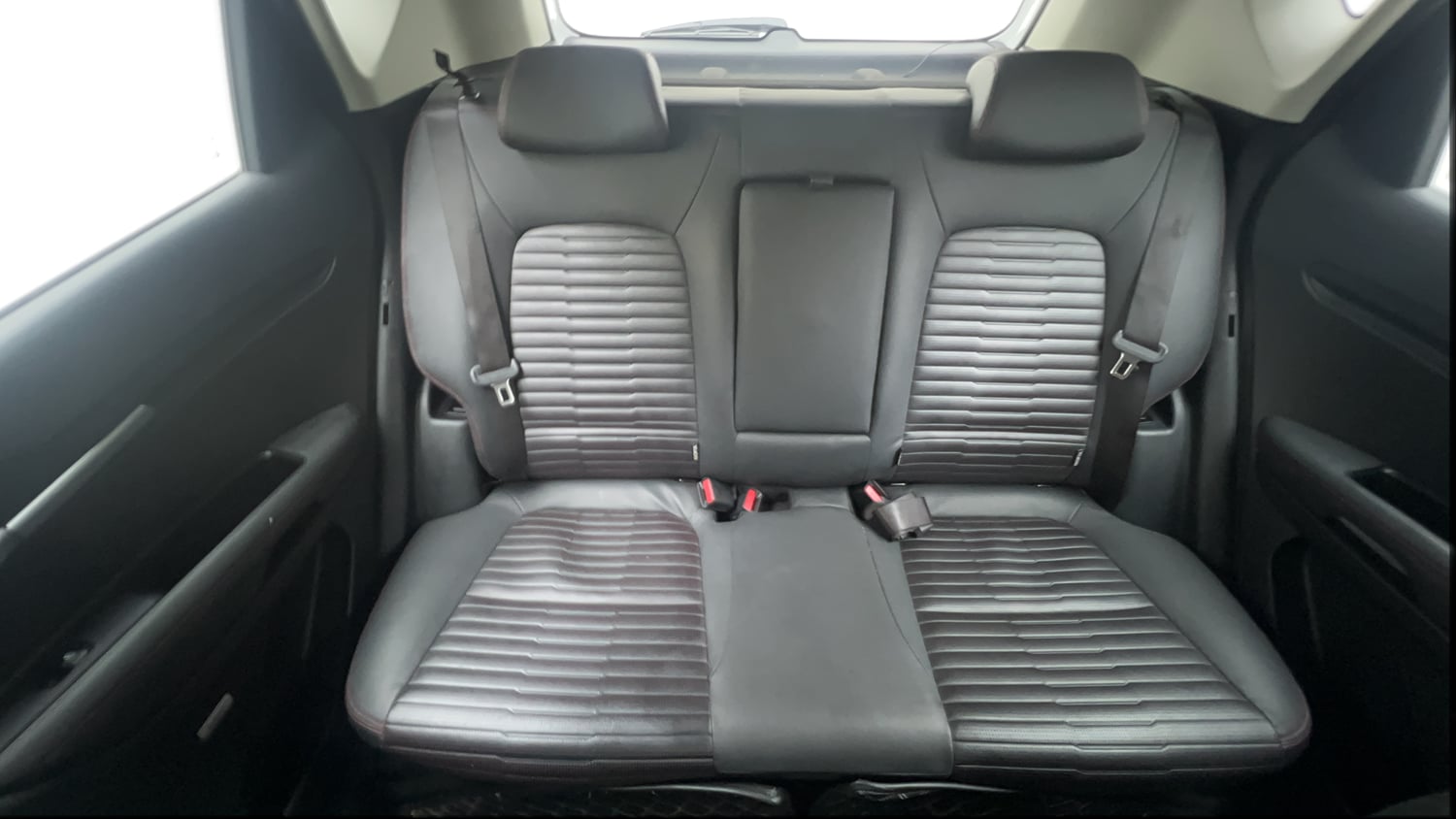 Used 2021 Kia Sonet GTX Plus 1.0 DCT Petrol Automatic interior REAR SEAT CONDITION VIEW