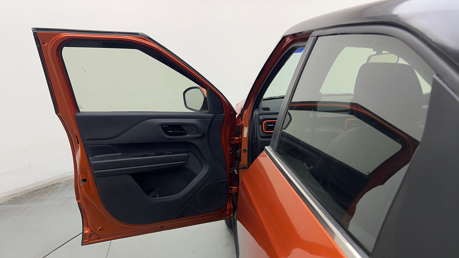 Used 2022 Tata Punch Adventure MT Petrol Manual interior LEFT FRONT DOOR OPEN VIEW