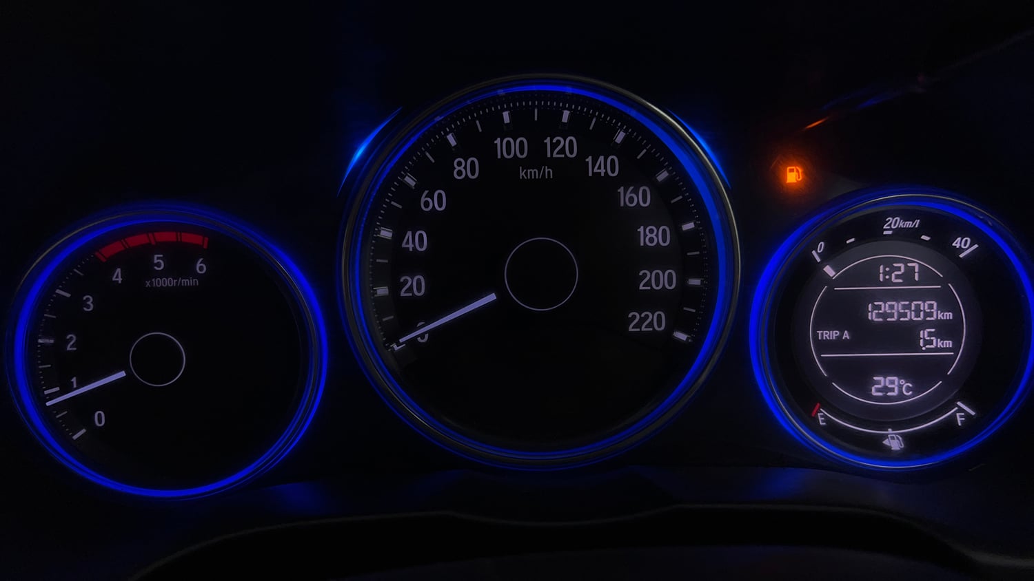 Used 2014 Honda City SV Diesel Diesel Manual interior CLUSTERMETER VIEW