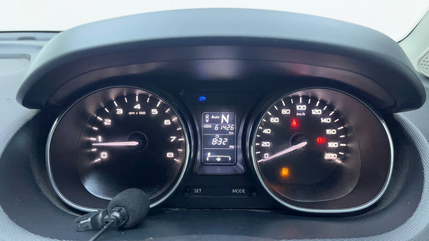 Used 2019 Tata Tigor Revotron XZA Petrol Automatic interior CLUSTERMETER VIEW