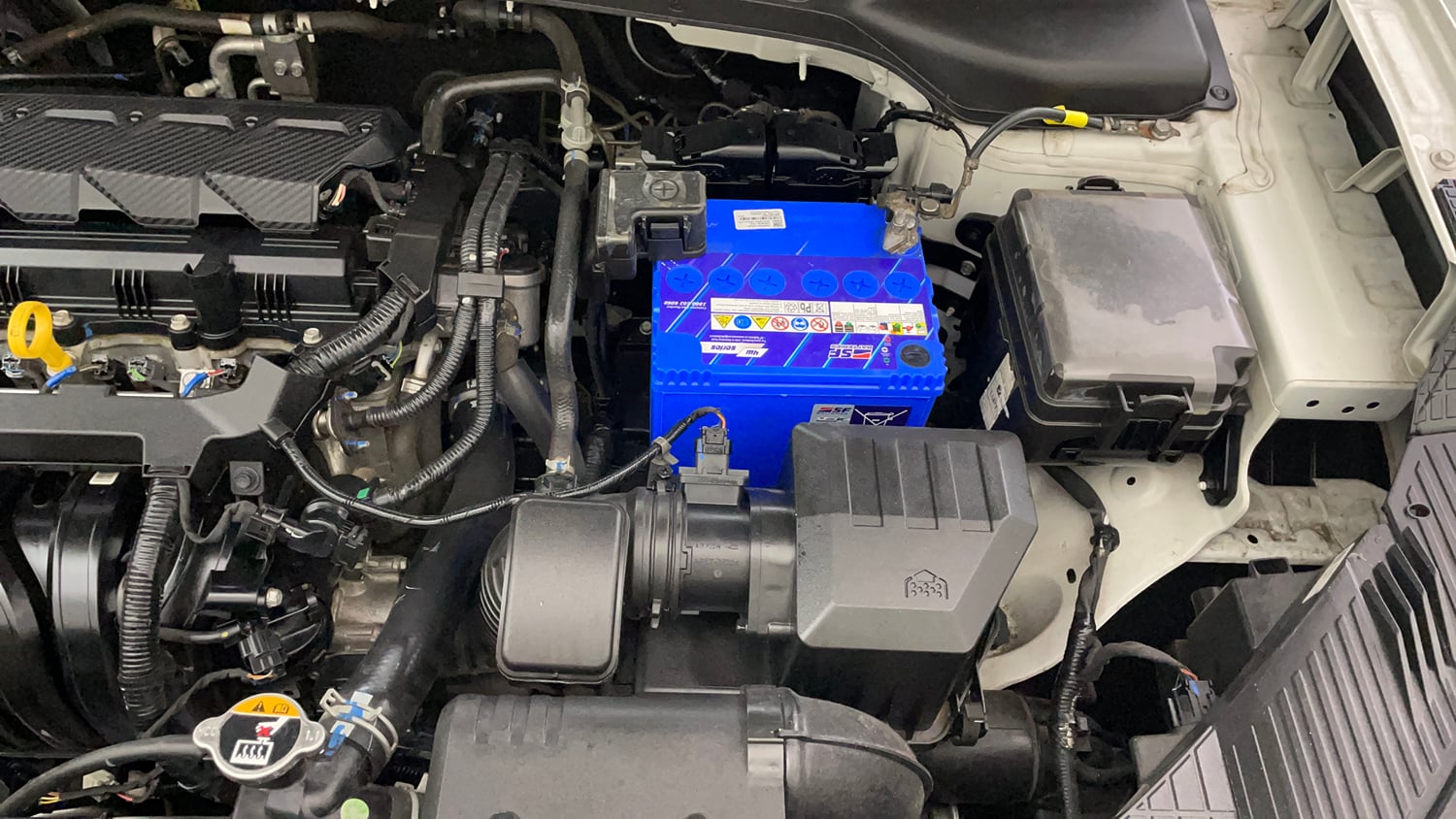 Used 2022 Hyundai Creta EX 1.5 Petrol Petrol Manual engine ENGINE LEFT SIDE VIEW