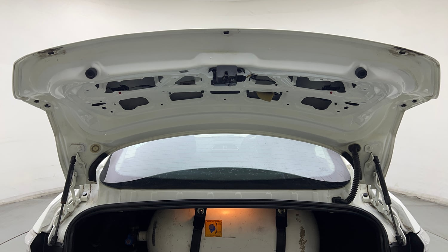 Used 2024 Tata Tigor XZ Plus CNG Cng Manual interior DICKY DOOR OPEN VIEW