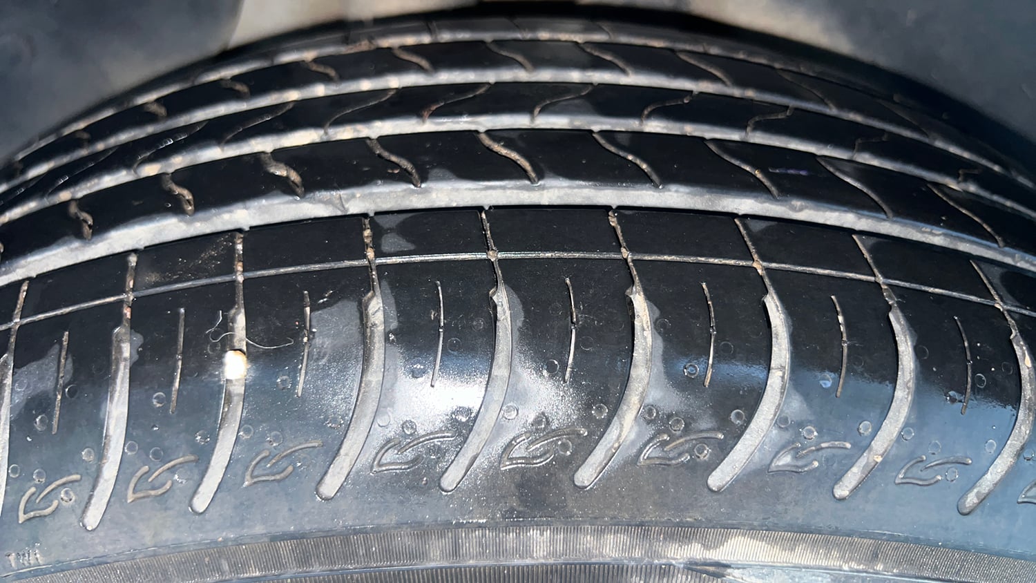 Used 2024 Hyundai Creta 1.5 MPi Petrol MT E Petrol Manual tyres RIGHT REAR TYRE TREAD VIEW