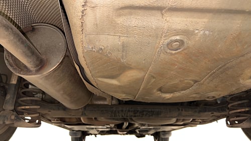 Used 2016 Skoda Rapid 1.6 MPI Ambition Petrol Manual extra REAR UNDERBODY VIEW (TAKEN FROM REAR)