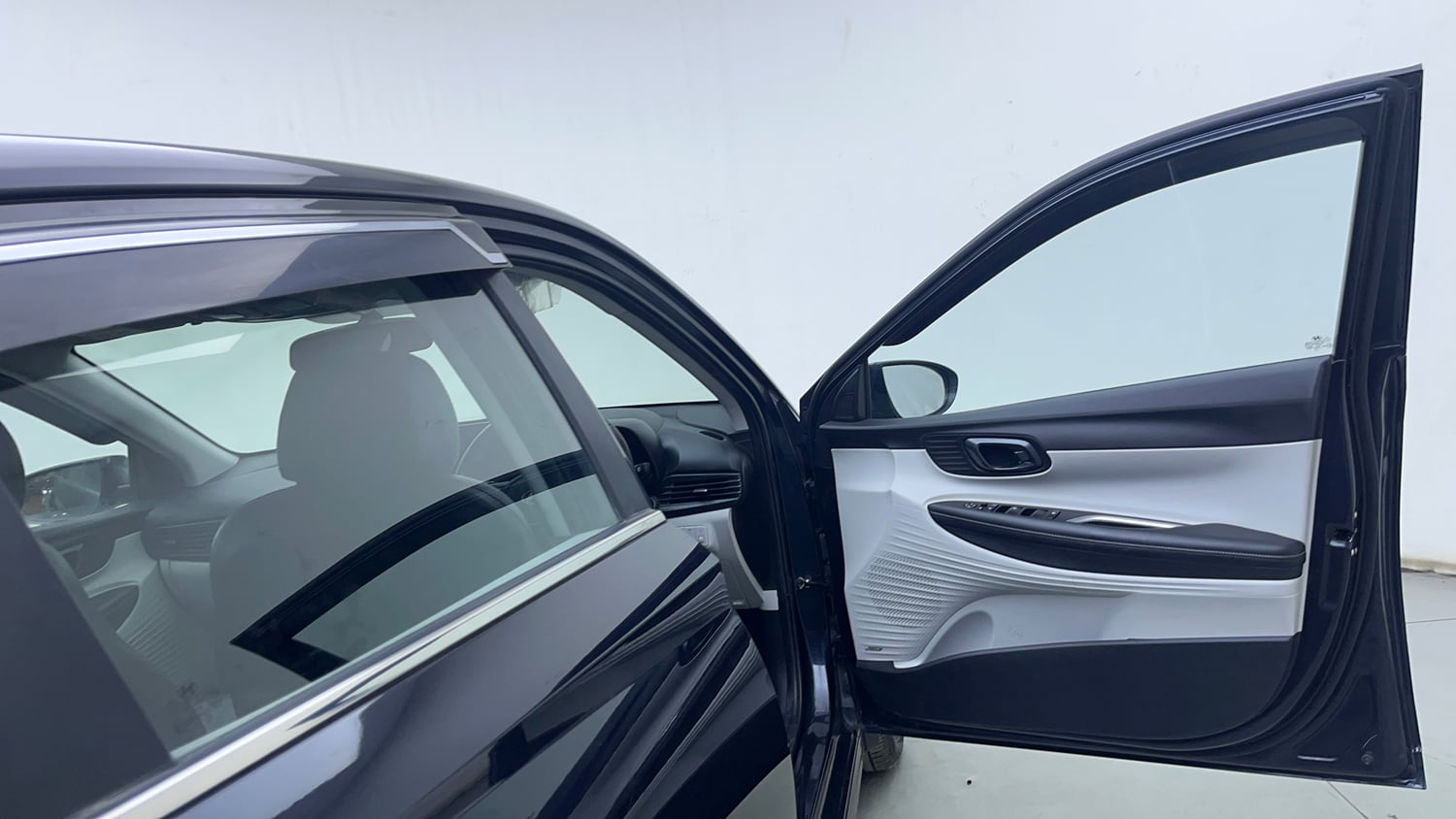 Used 2024 Hyundai New i20 Asta (O) 1.2 MT Petrol Manual interior RIGHT FRONT DOOR OPEN VIEW