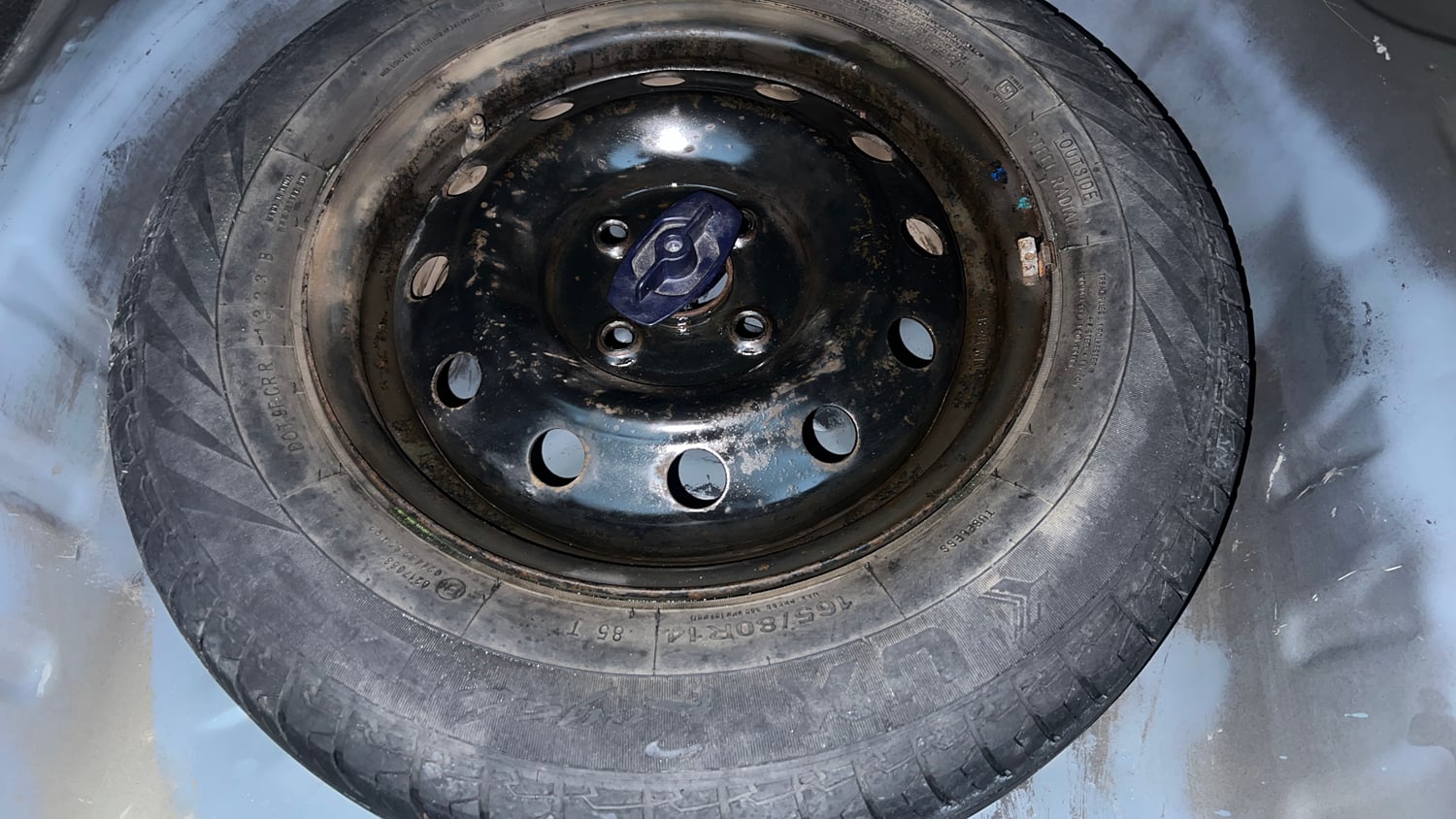 Used 2019 Maruti Suzuki Dzire VXi Petrol Manual tyres SPARE TYRE VIEW