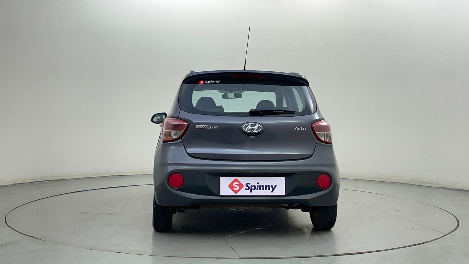 Used 2019 Hyundai Grand i10 Asta 1.2 Kappa VTVT Petrol Manual exterior BACK VIEW