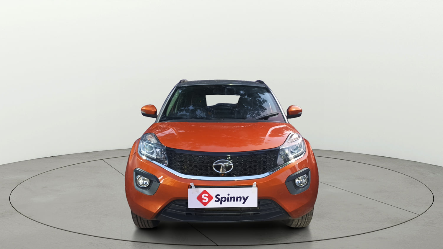 Used 2018 Tata Nexon XZ Plus Diesel Dual Tone Diesel Manual exterior FRONT VIEW