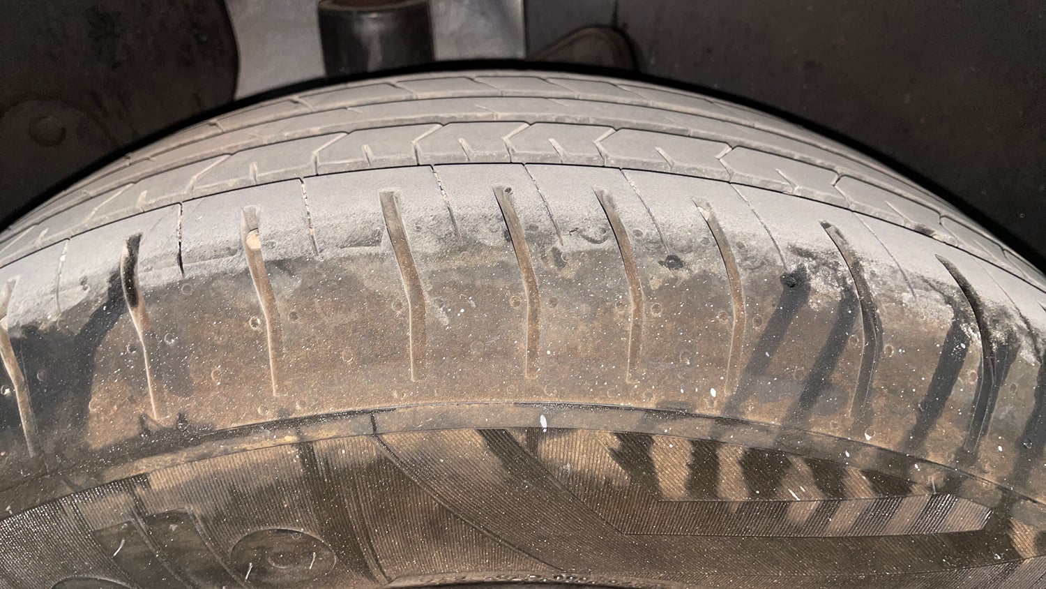Used 2022 Hyundai Creta EX 1.5 Petrol Petrol Manual tyres RIGHT REAR TYRE TREAD VIEW