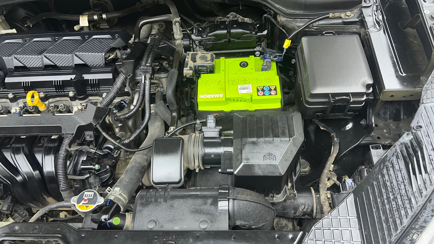 Used 2020 Hyundai Creta SX 1.5 Petrol IVT Petrol Automatic engine ENGINE LEFT SIDE VIEW