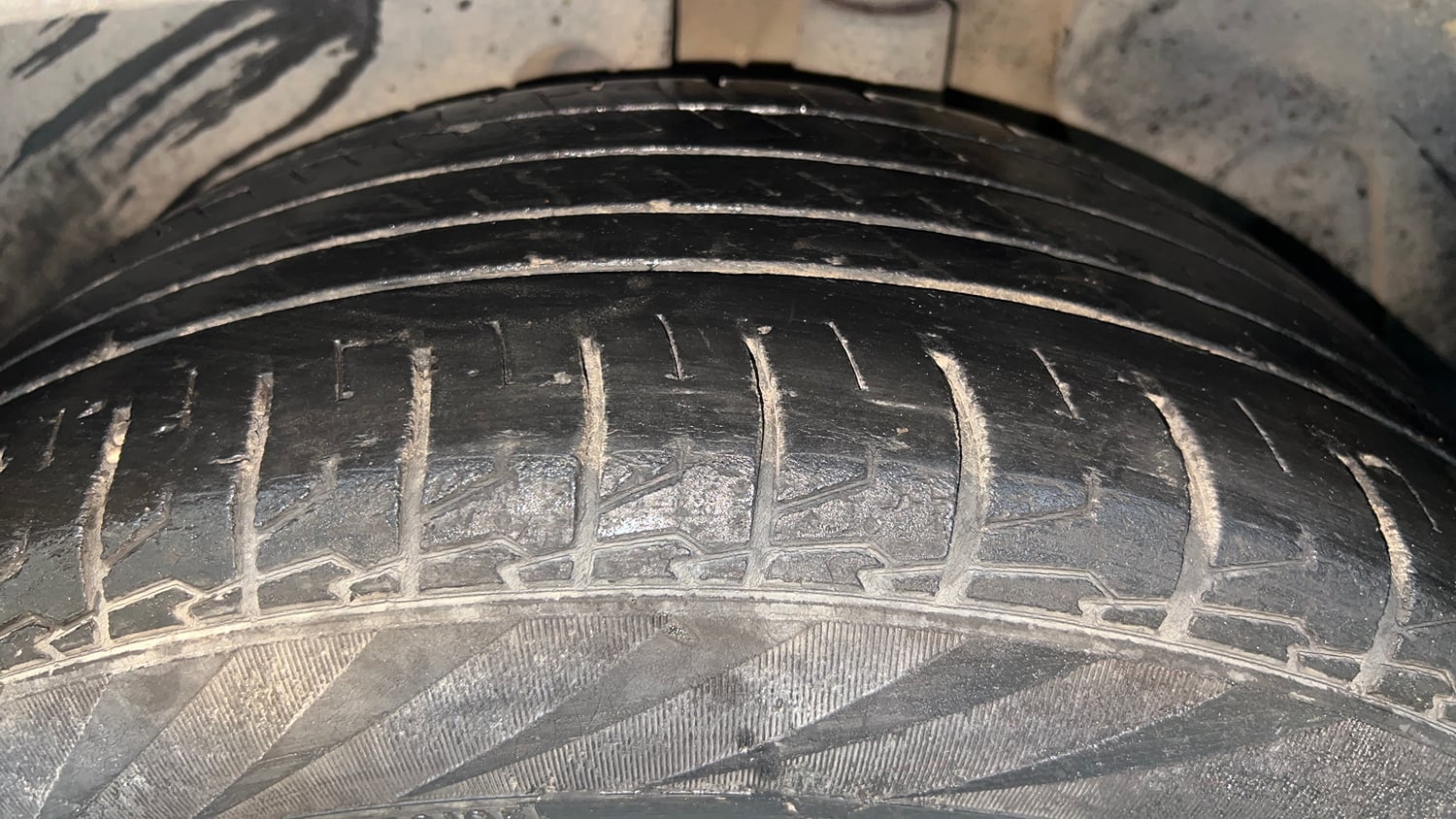 Used 2020 Hyundai Creta SX 1.5 Petrol IVT Petrol Automatic tyres LEFT REAR TYRE TREAD VIEW