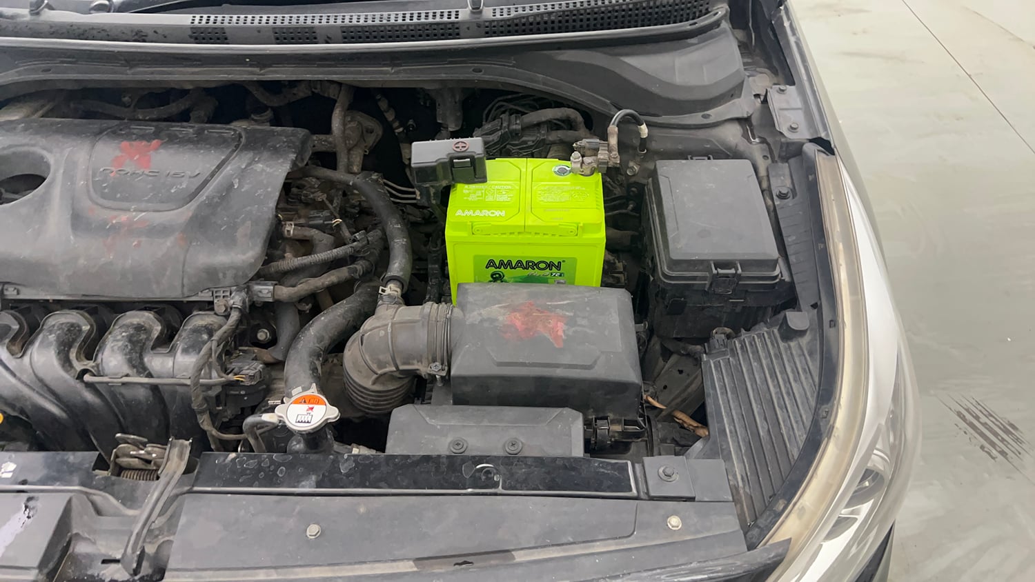 Used 2019 Hyundai Verna SX 1.6 VTVT Petrol Manual engine ENGINE LEFT SIDE VIEW