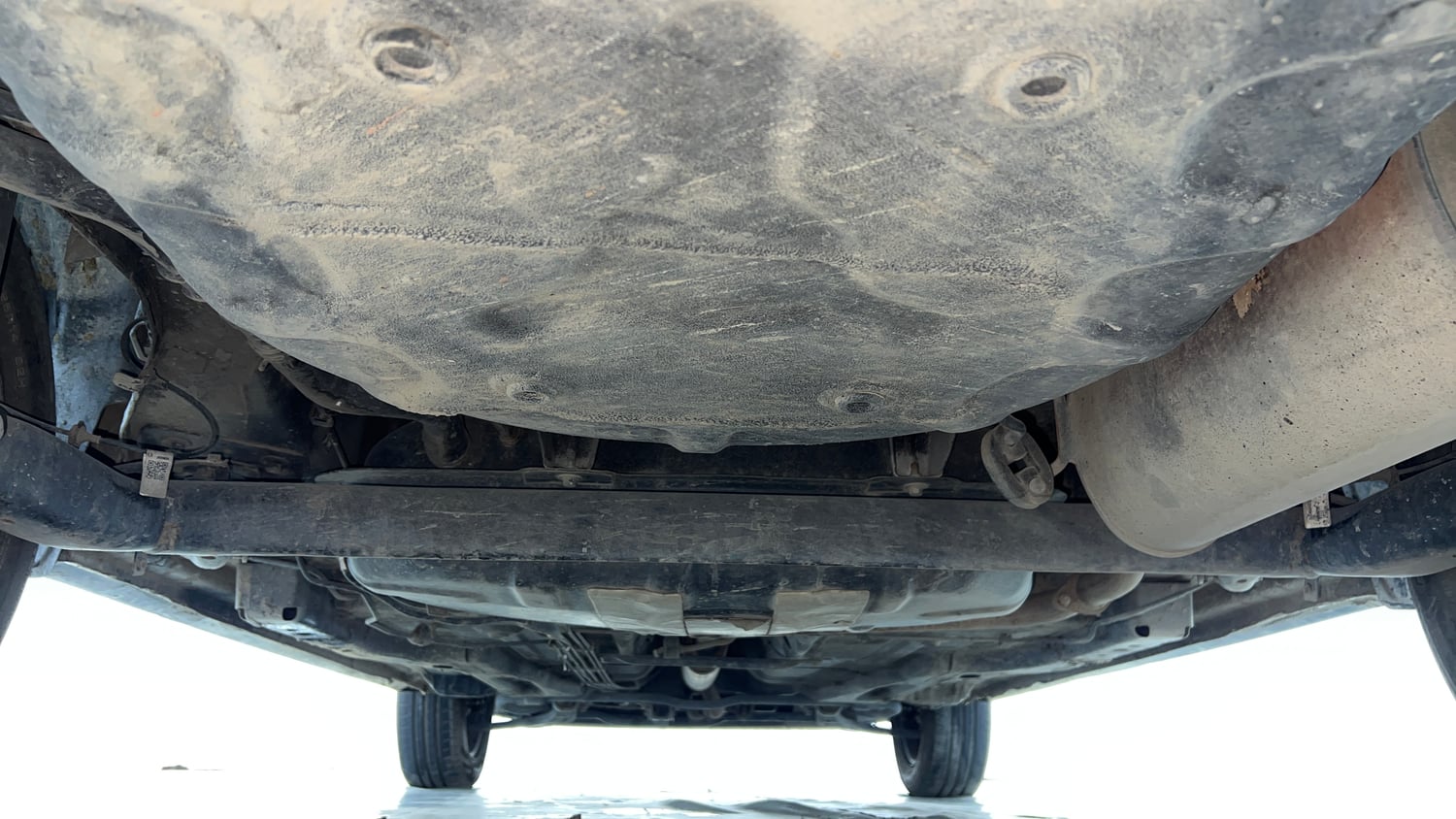 Used 2024 Tata Tigor XZ Plus CNG Cng Manual extra REAR UNDERBODY VIEW (TAKEN FROM REAR)