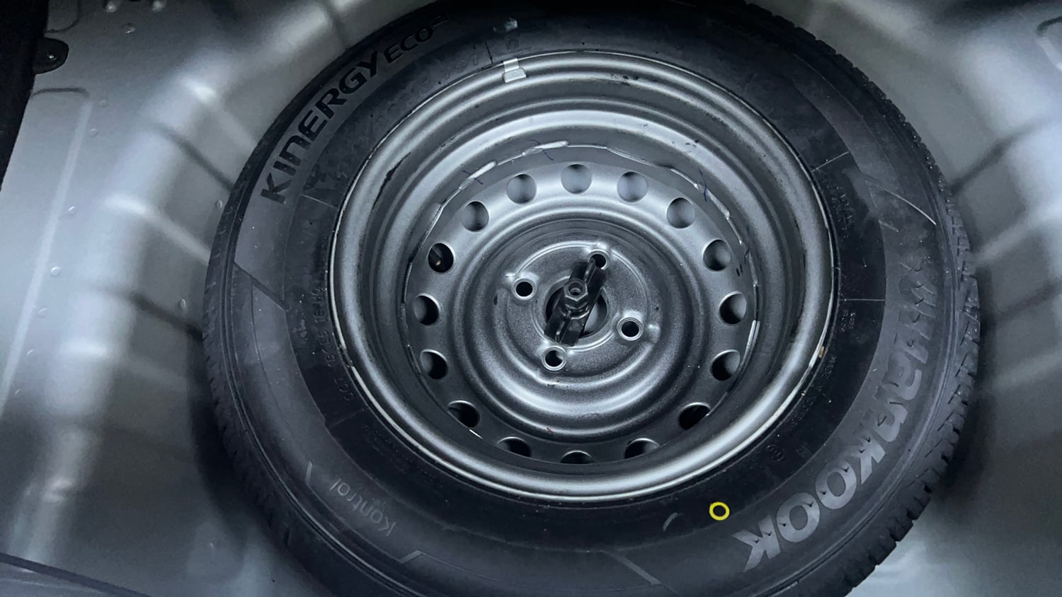 Used 2019 Hyundai Santro Sportz AMT Petrol Automatic tyres SPARE TYRE VIEW