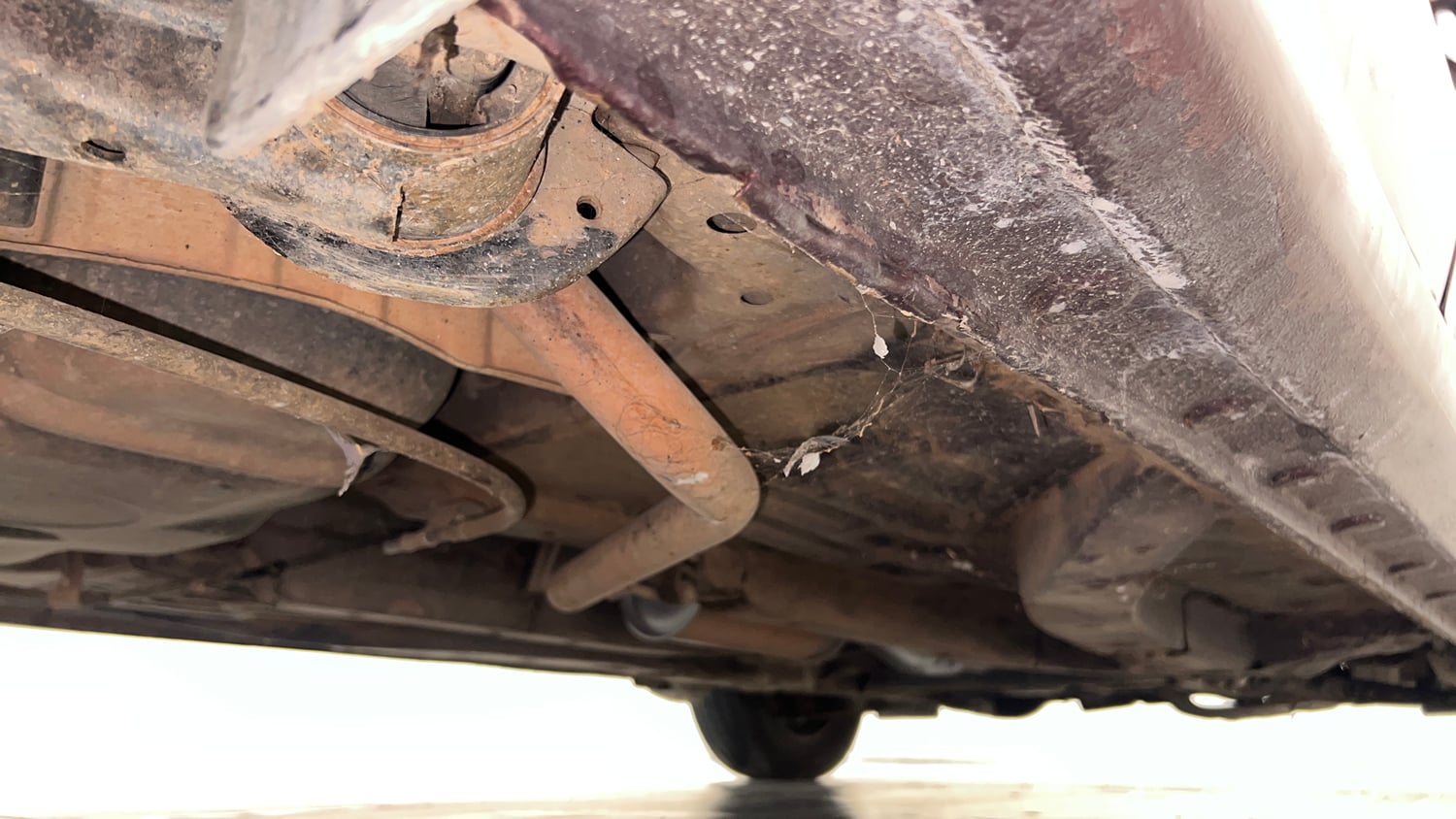 Used 2016 Honda Amaze 1.2 S i-VTEC Petrol Manual extra REAR RIGHT UNDERBODY VIEW