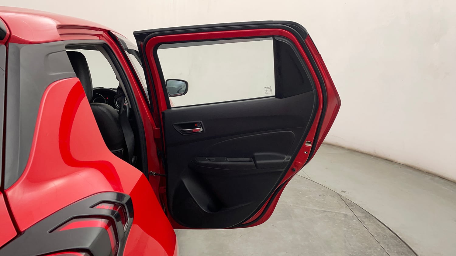 Used 2022 Maruti Suzuki Swift VXi AMT Petrol Automatic interior RIGHT REAR DOOR OPEN VIEW