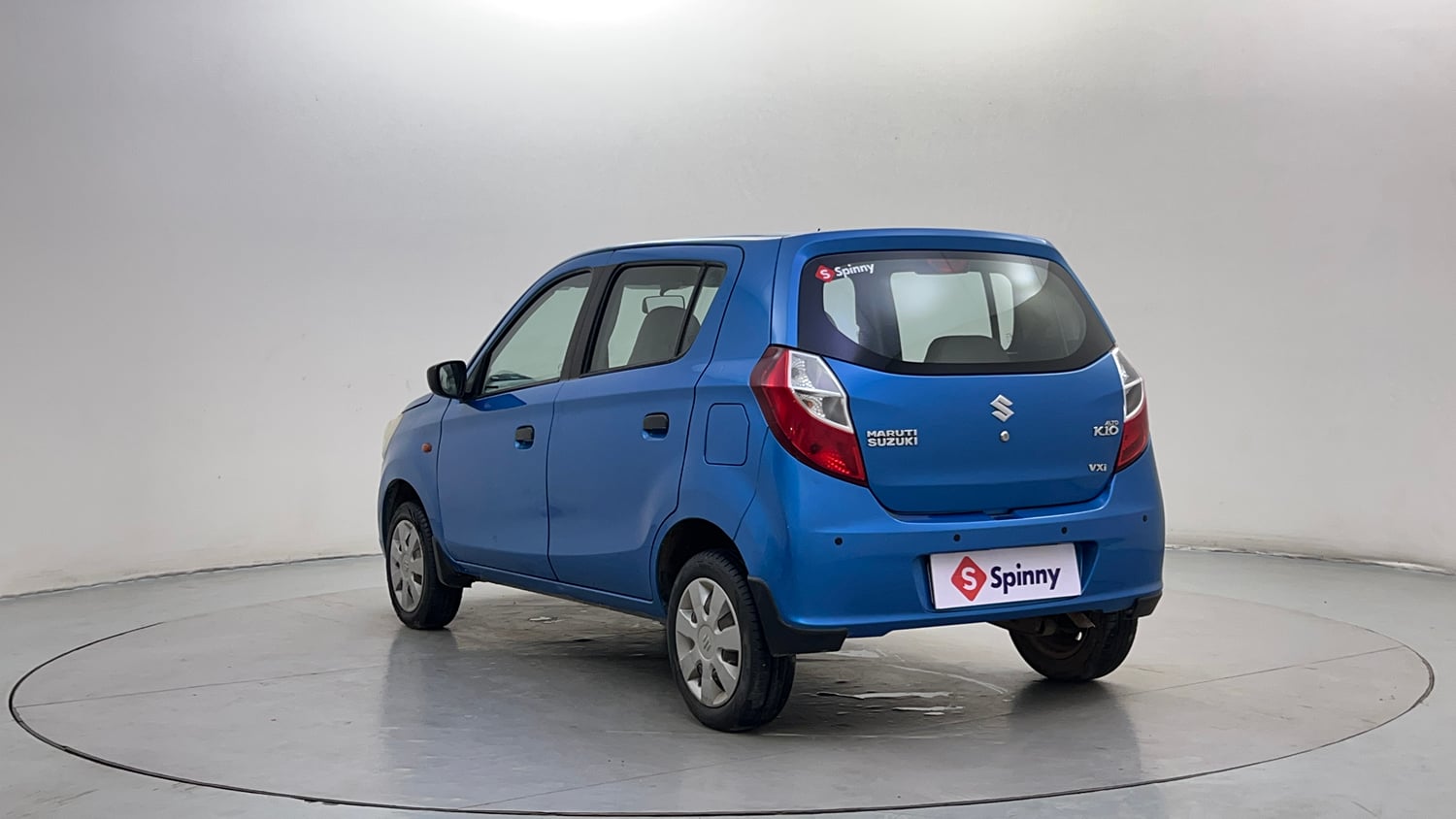 Used 2015 Maruti Suzuki Alto K10 VXi AMT Petrol Automatic exterior LEFT REAR CORNER VIEW