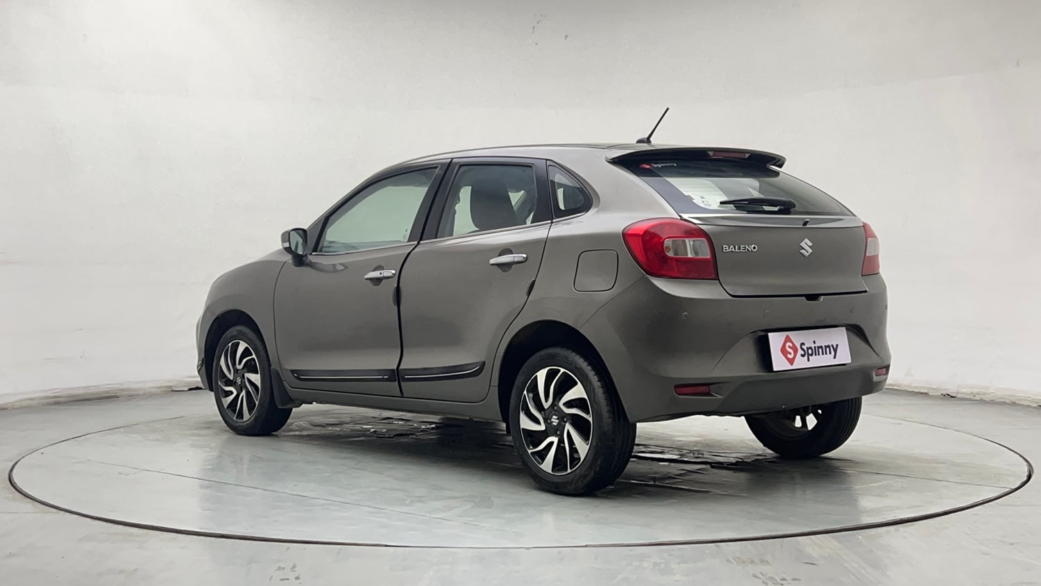 Used 2021 Maruti Suzuki Baleno Zeta Petrol Manual exterior LEFT REAR CORNER VIEW